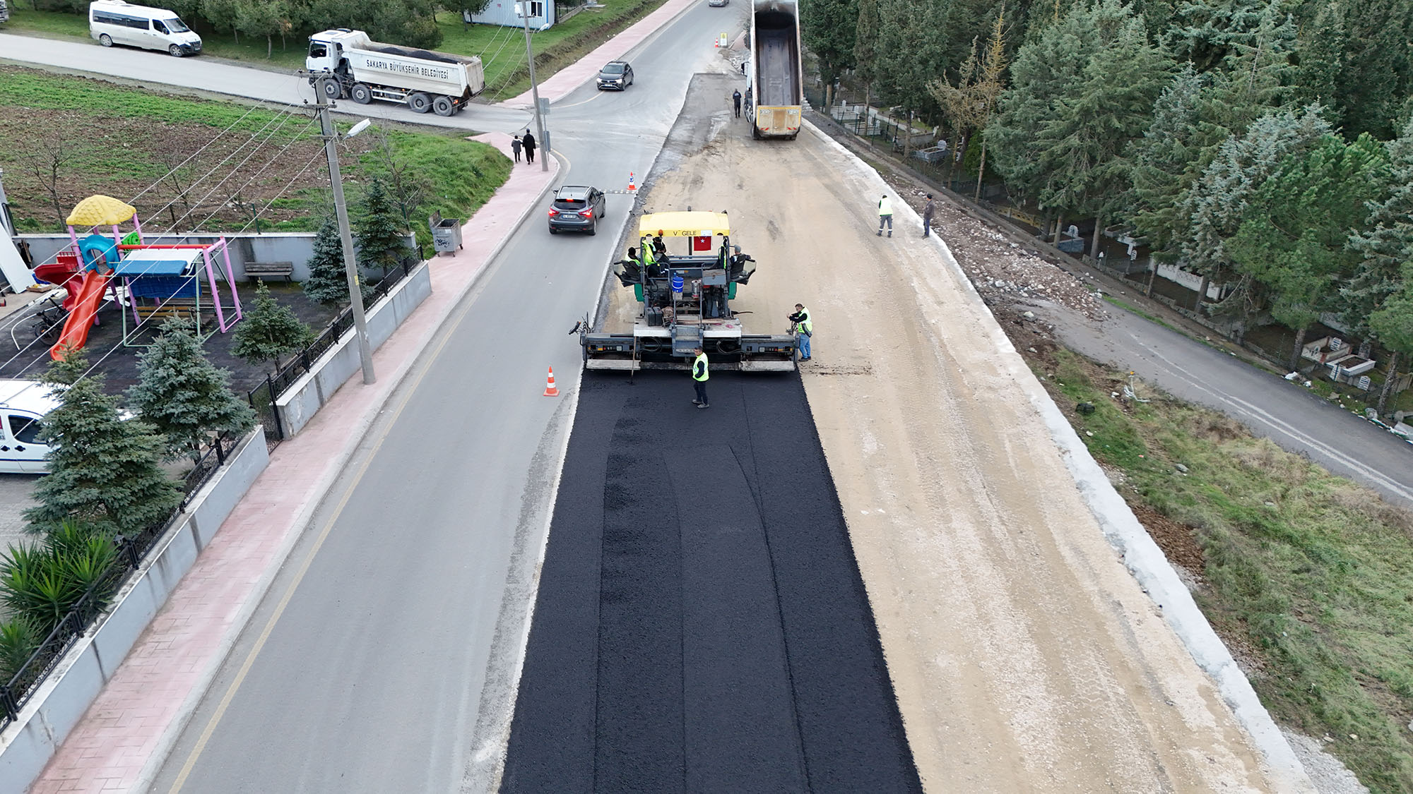 Serdivan’a nefes aldıracak projede önemli aşama tamam