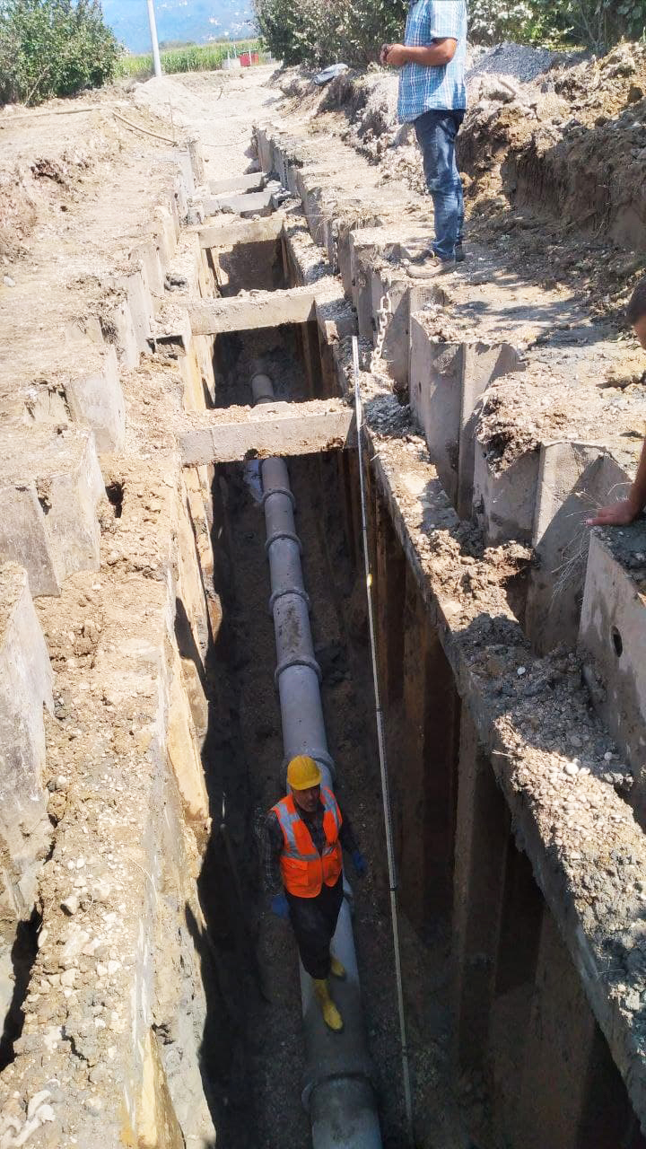 Büyükşehir atıksu sorununa 650 metrelik yeni hatla çözüm oldu