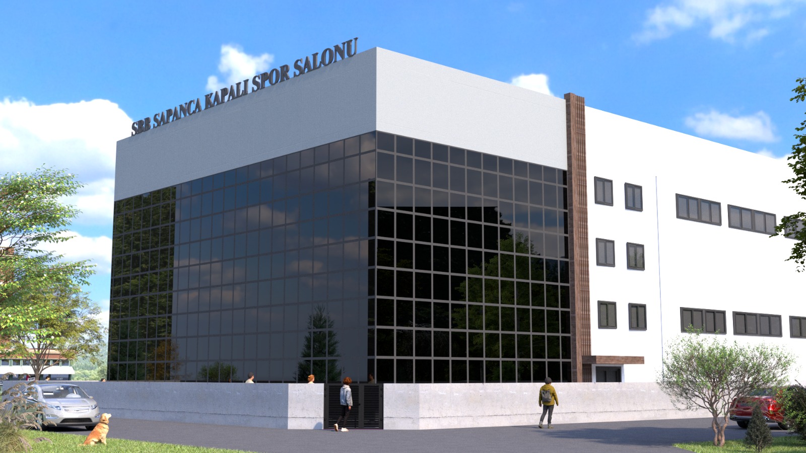 Gençlerin buluşma noktası olacak Sapanca Spor Salonu’nda çalışmalar başladı