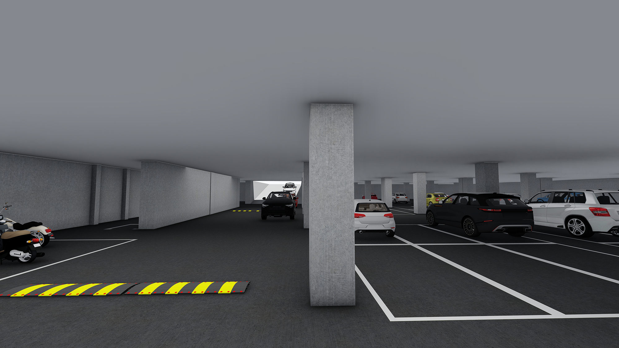 Yaşayan meydan, yeraltı otoparkı ve 3 katlı kapalı spor salonu…