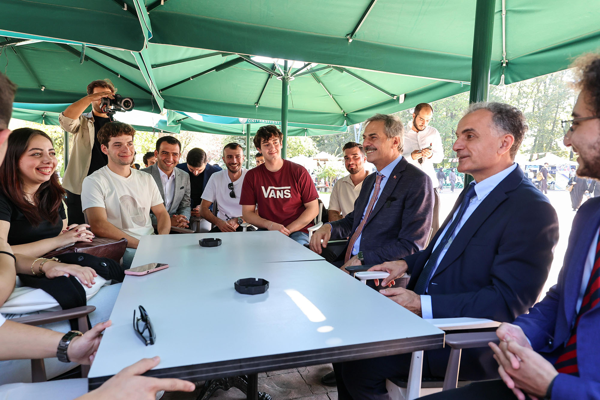 Yusuf Alemdar üniversitede indirimli ulaşım memnuniyetiyle karşılandı: “Hayatınıza doğru yönü tecrübeler çizecek”