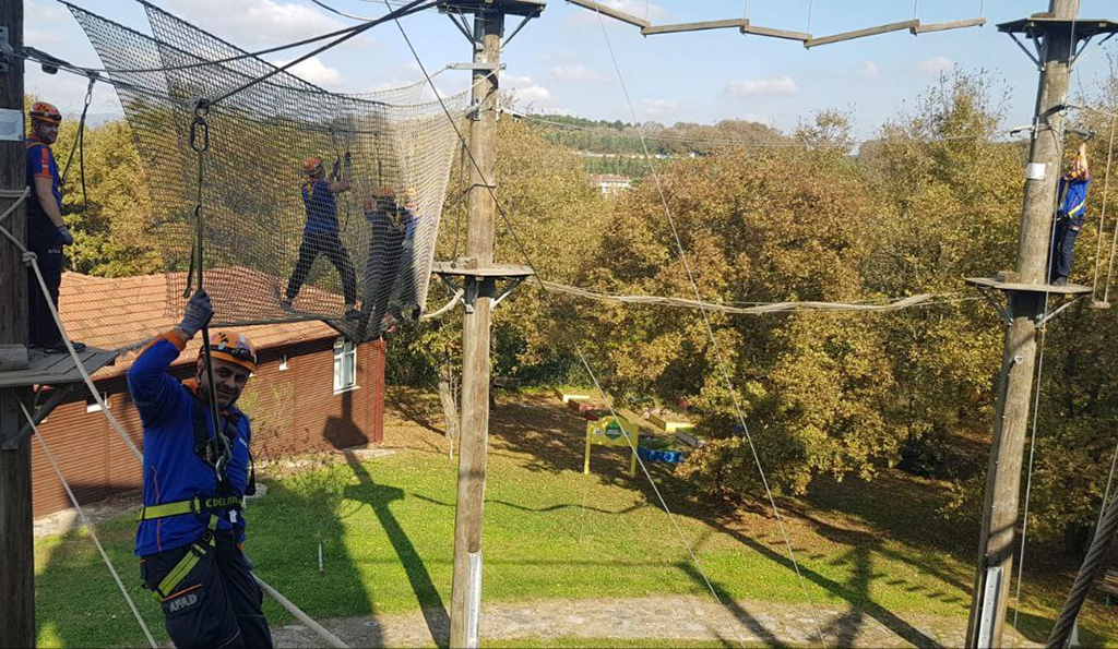 Macera Park’ta AFAD eğitimi