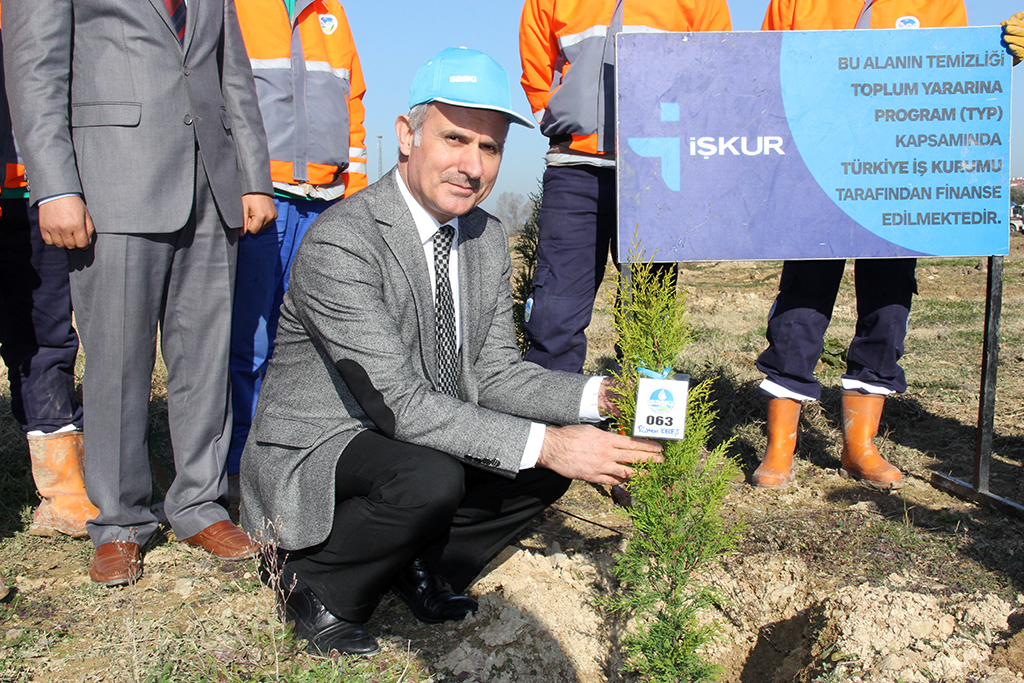 SASKİ’den Yeşile Katkı