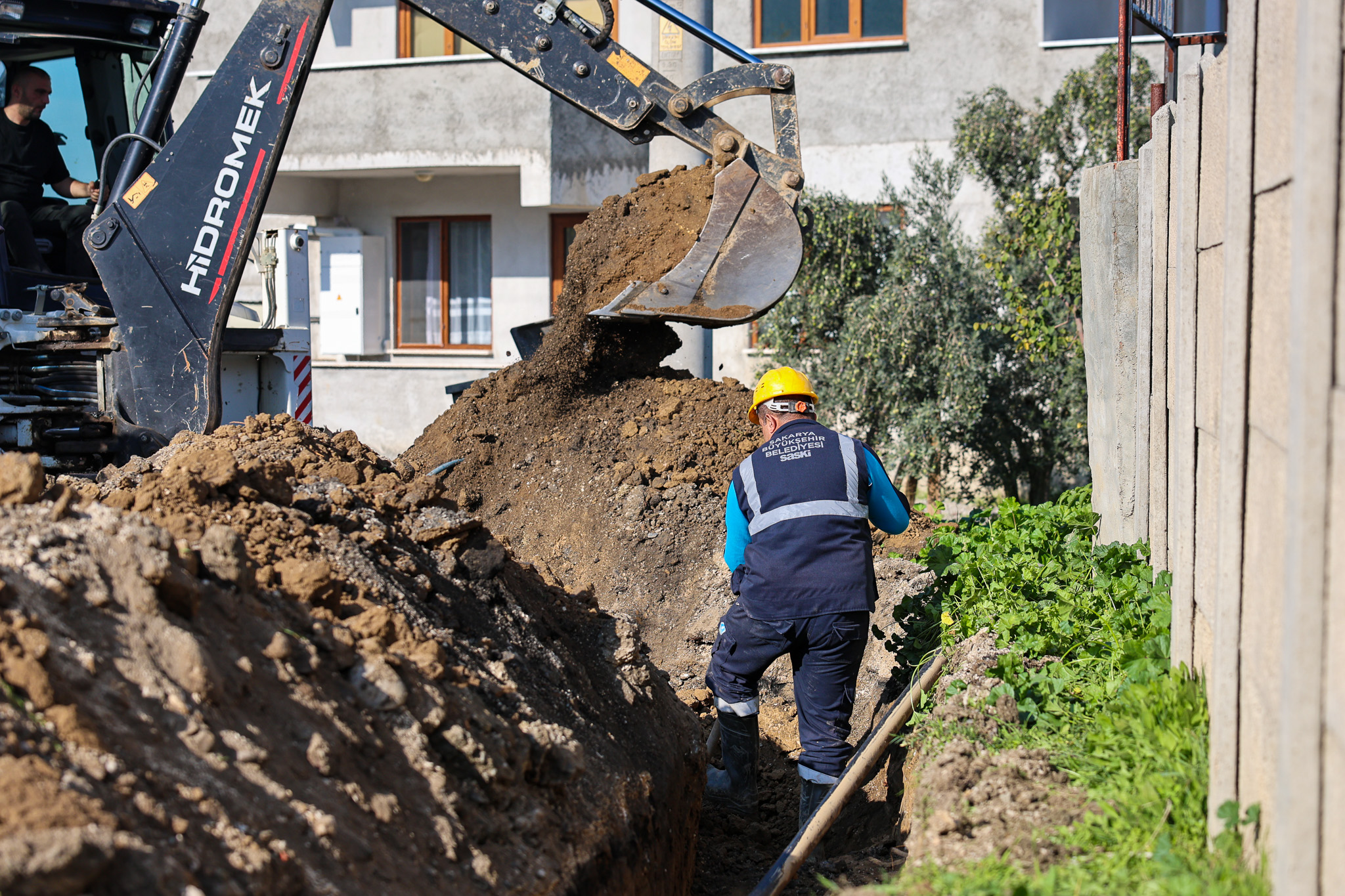 Ferizli Yeni Mahalle’nin 5 kilometrelik içme suyu hattı yenilendi