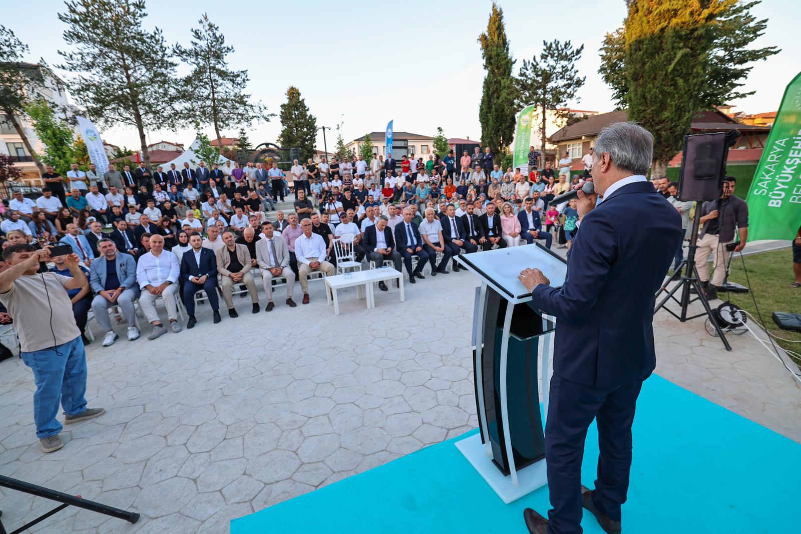 “Aziz Duran Parkı Kaynarca’ya hayırlı olsun”