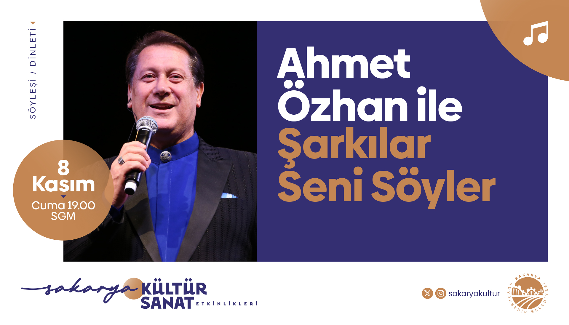 Büyükşehir Kasım kültür sanat etkinliklerinde takvim belli oldu