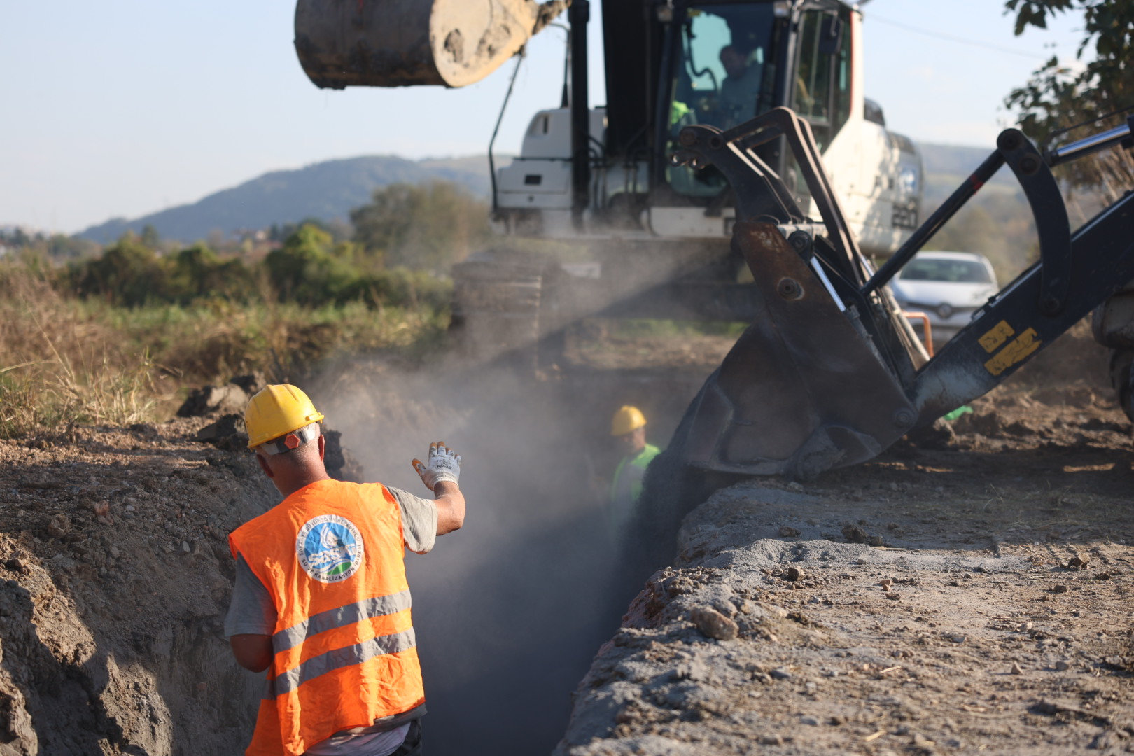 “25 kilometrelik proje ile ilçenin altyapı geleceği garanti altına alınacak”