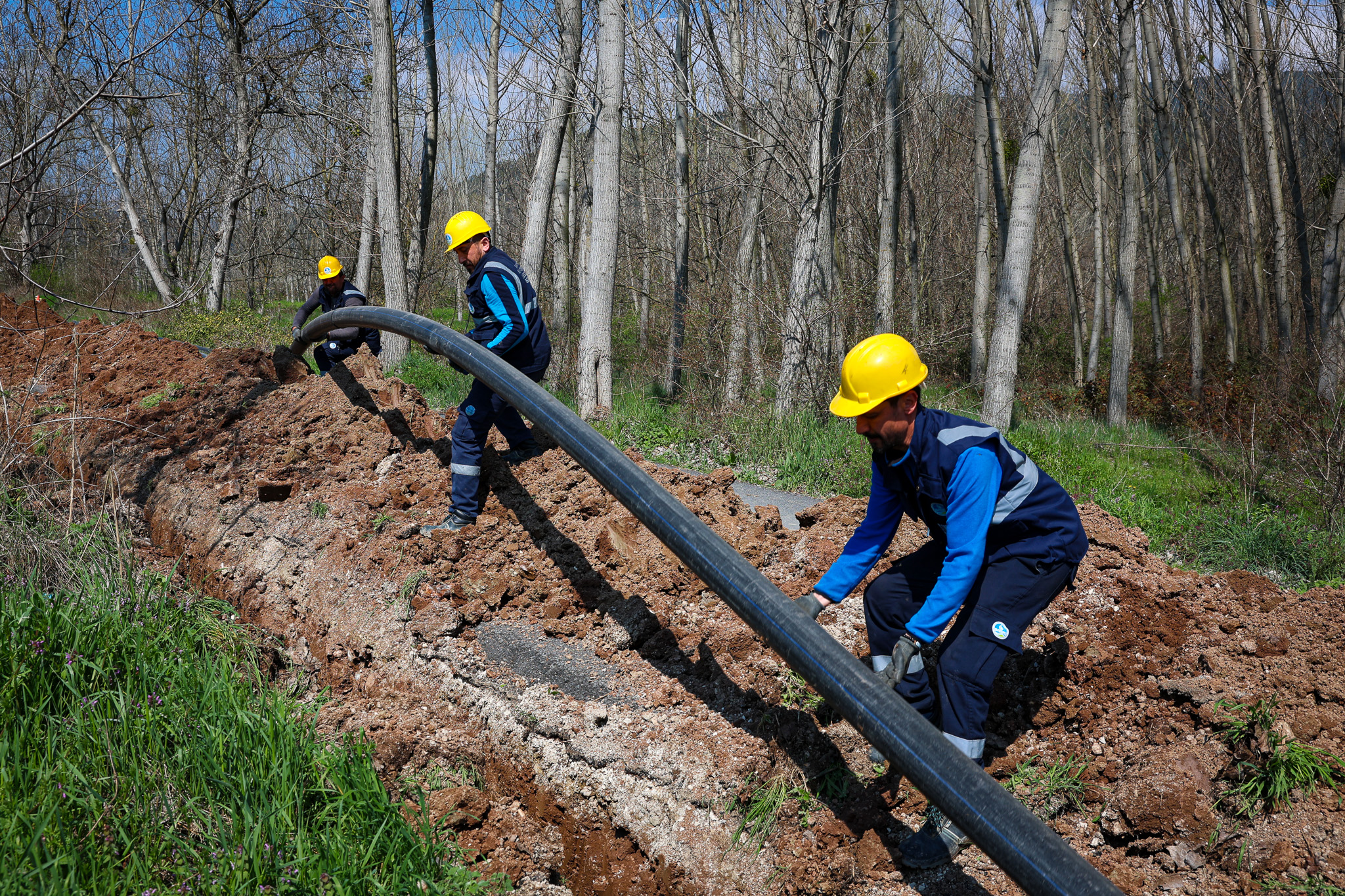 Taraklı’nın 300 hanesine kaliteli su 5 kilometrelik yeni hatla ulaşacak