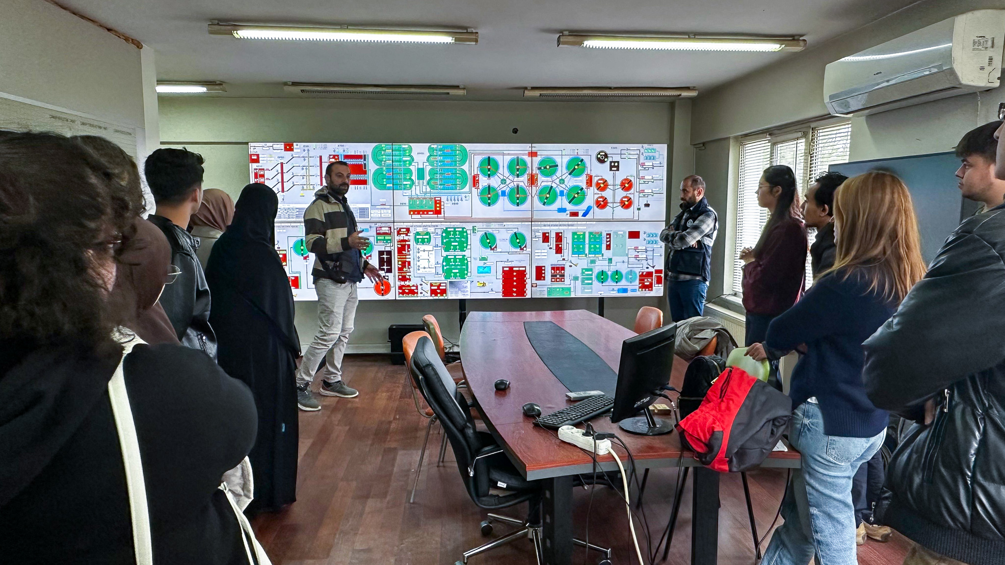 Kaliteli içme suyunun yolculuğuna tanık oldular