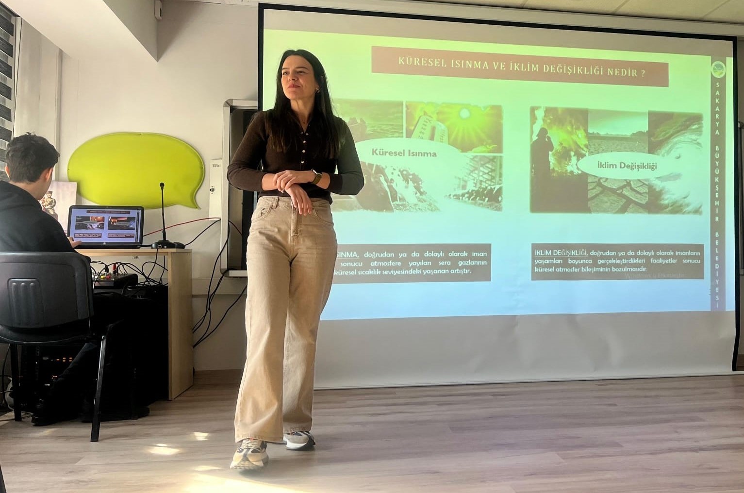 Büyükşehir’den bin 400 lise öğrencisine “İklim Değişikliği ve Sıfır Atık” eğitimi