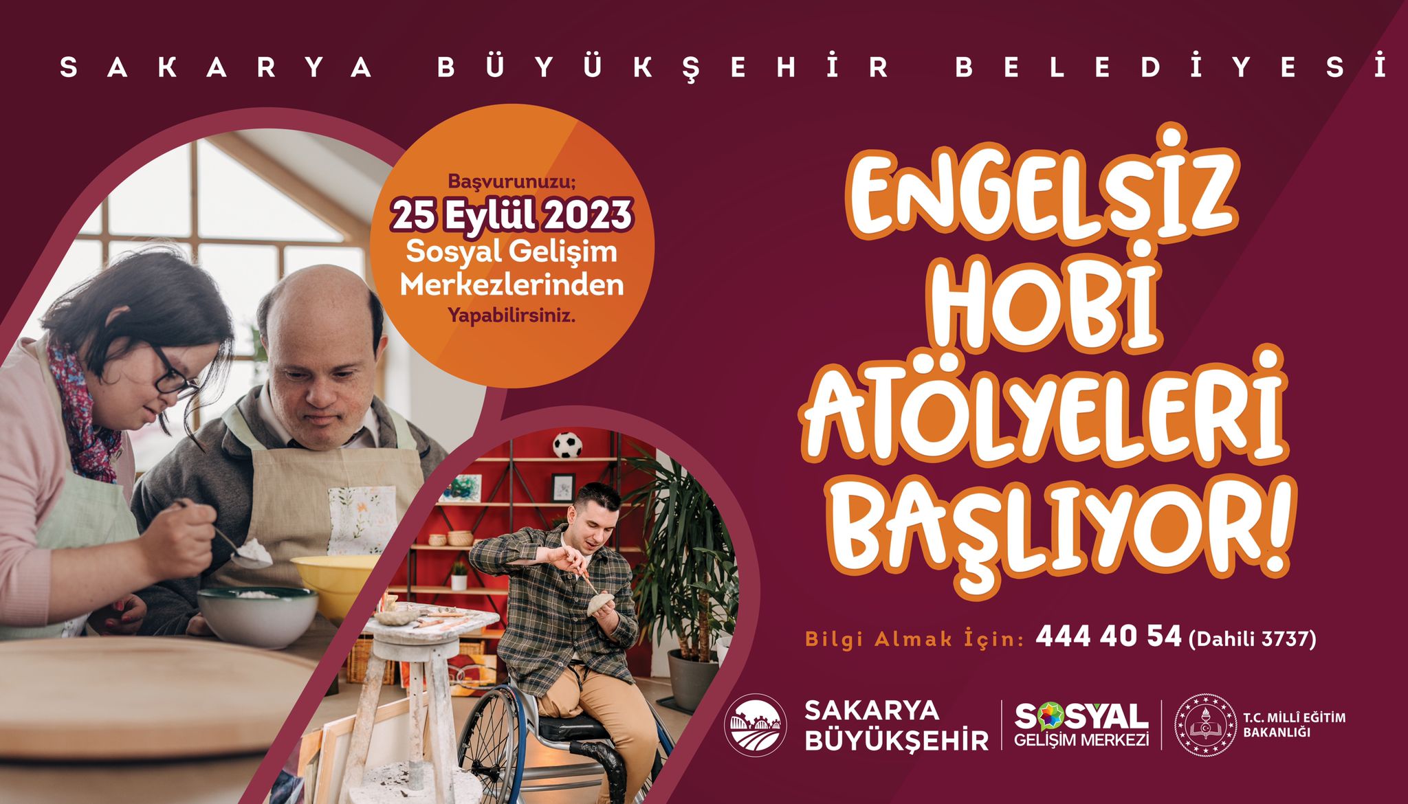 Engelsiz Hobi Atölyelerinde kayıtlar başlıyor