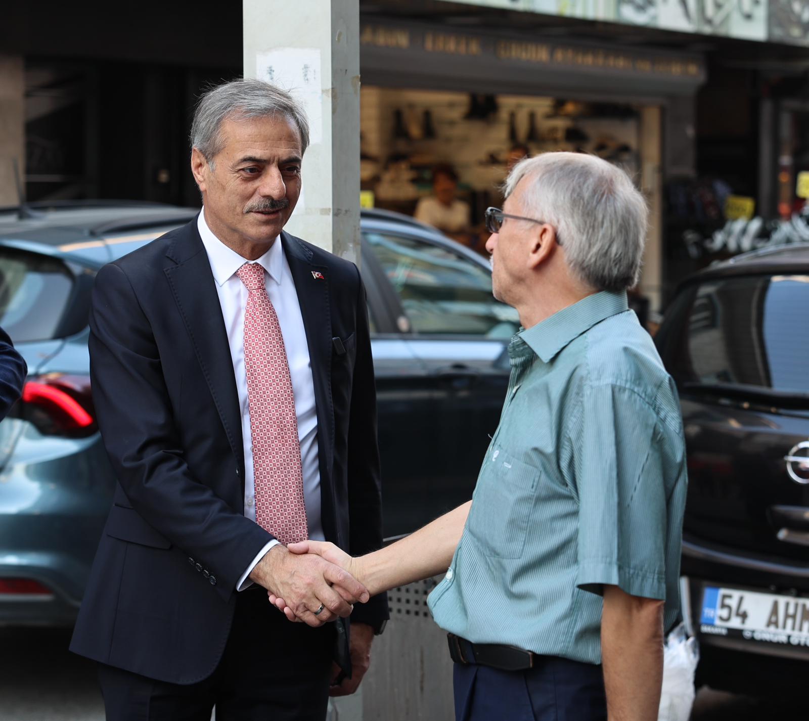 “Şehrimizin hafızası olan esnaflarımızla bir ve beraber olmaya devam edeceğiz”