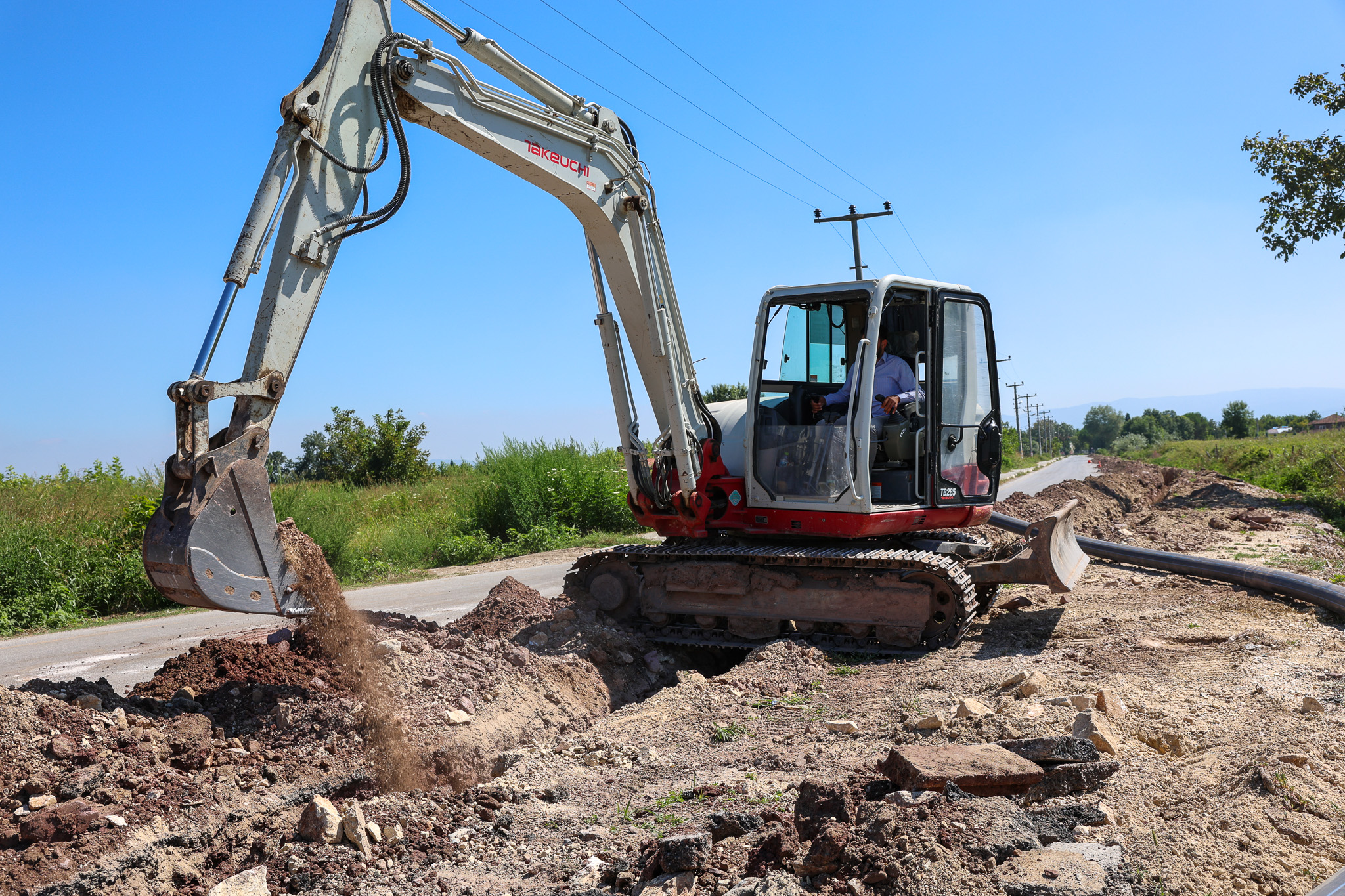 Yeşilyurt ve İlyaslar mahallelerine 3 bin 200 metrelik yeni içme suyu hattı