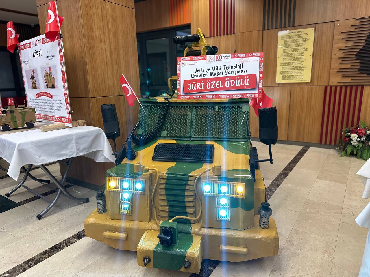 Maket yarışmasında SGM öğrencilerine jüri özel ödülü