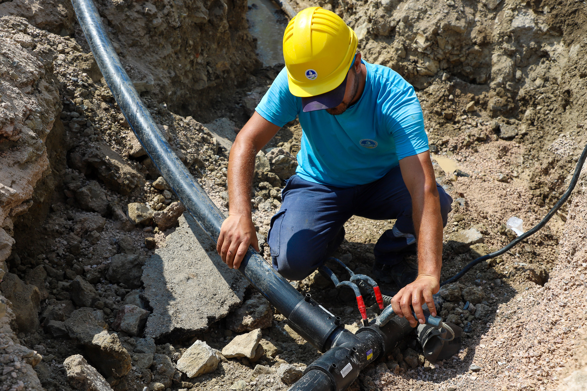 Arifiye’nin 12 kilometrelik dev altyapı projesi kısa sürede yüzde 50 seviyesine geldi