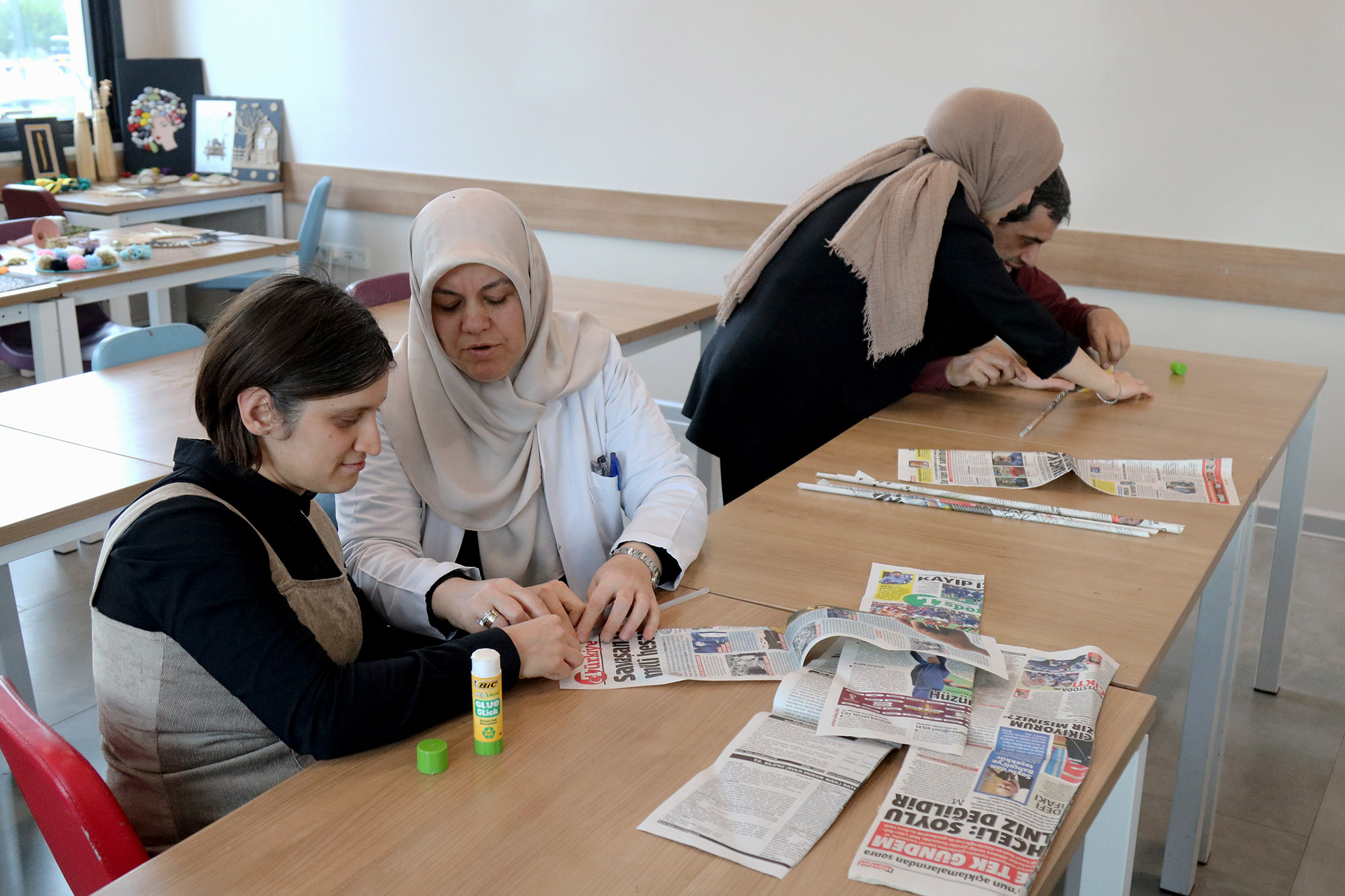 Hayal dünyaları engel tanımıyor