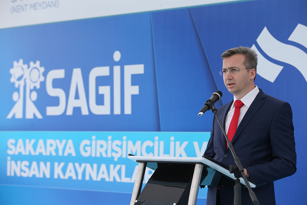 Şehrin en büyük istihdam fuarı SAGİF açıldı