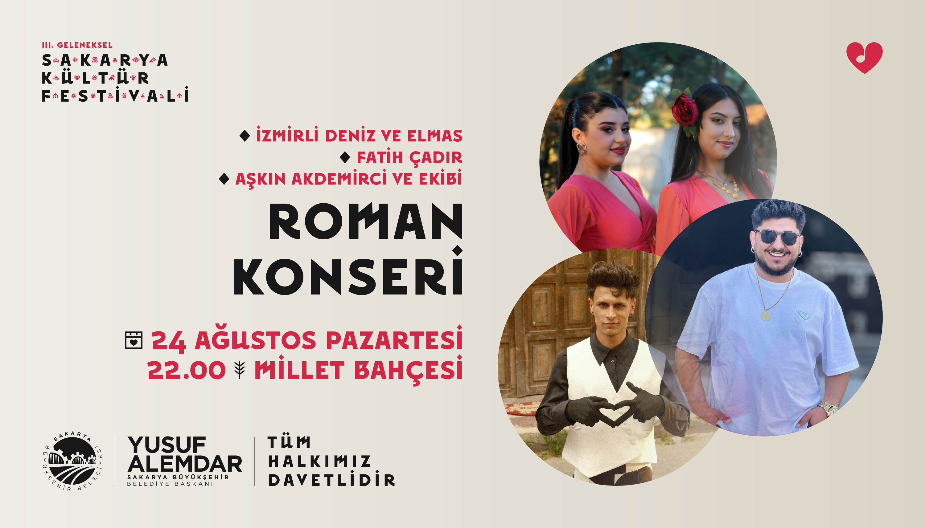 Gelenek bozulmadı, takvim paylaşıldı: Sakarya’da 7 gün sürecek kültür şöleni başlıyor