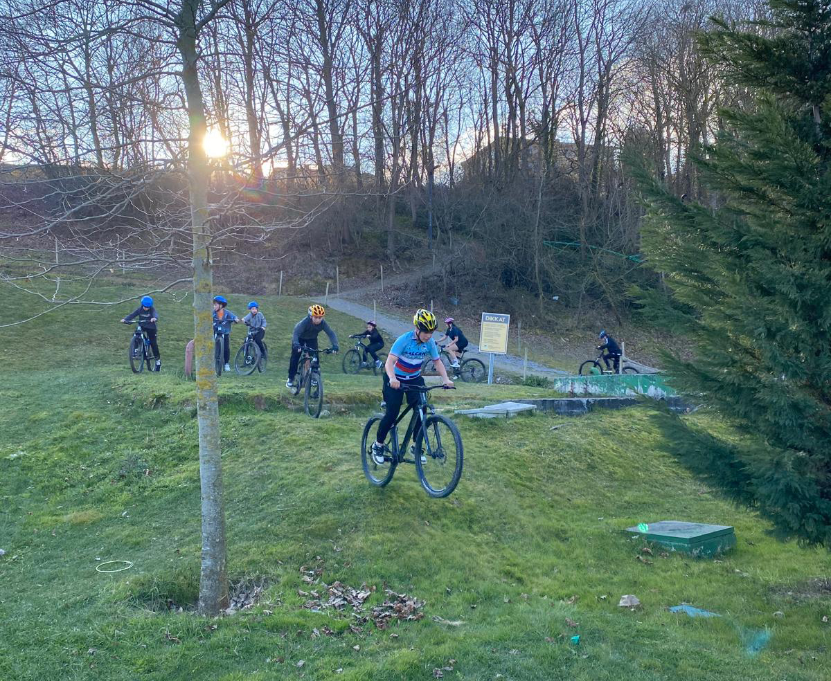 Vadinin zorlu yamaçlarında geleceğin şampiyon pedalları yetişiyor