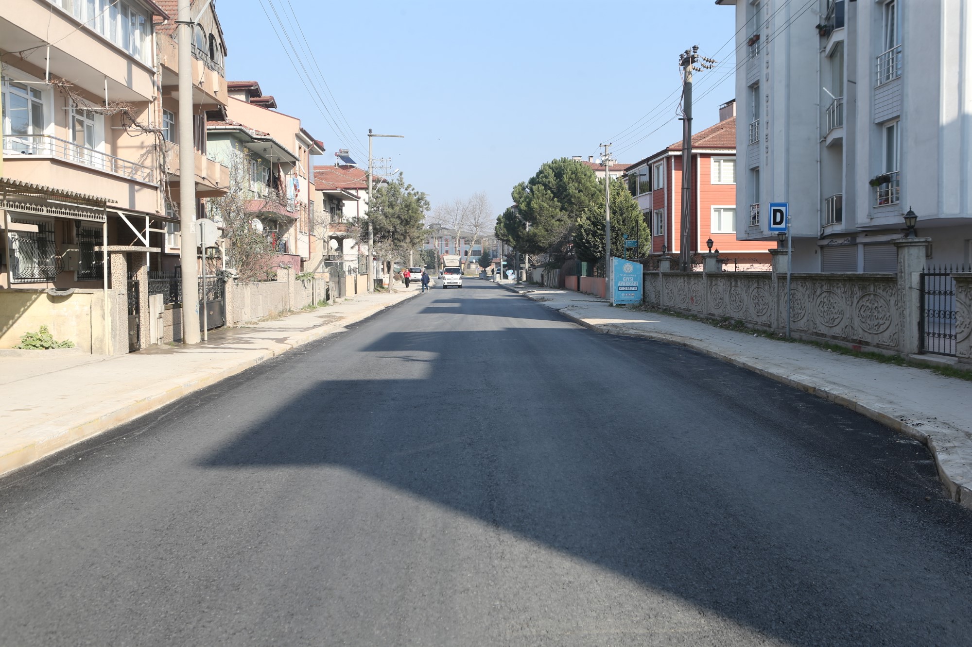 Akşemsettin Caddesi’nde 2. etap tamam