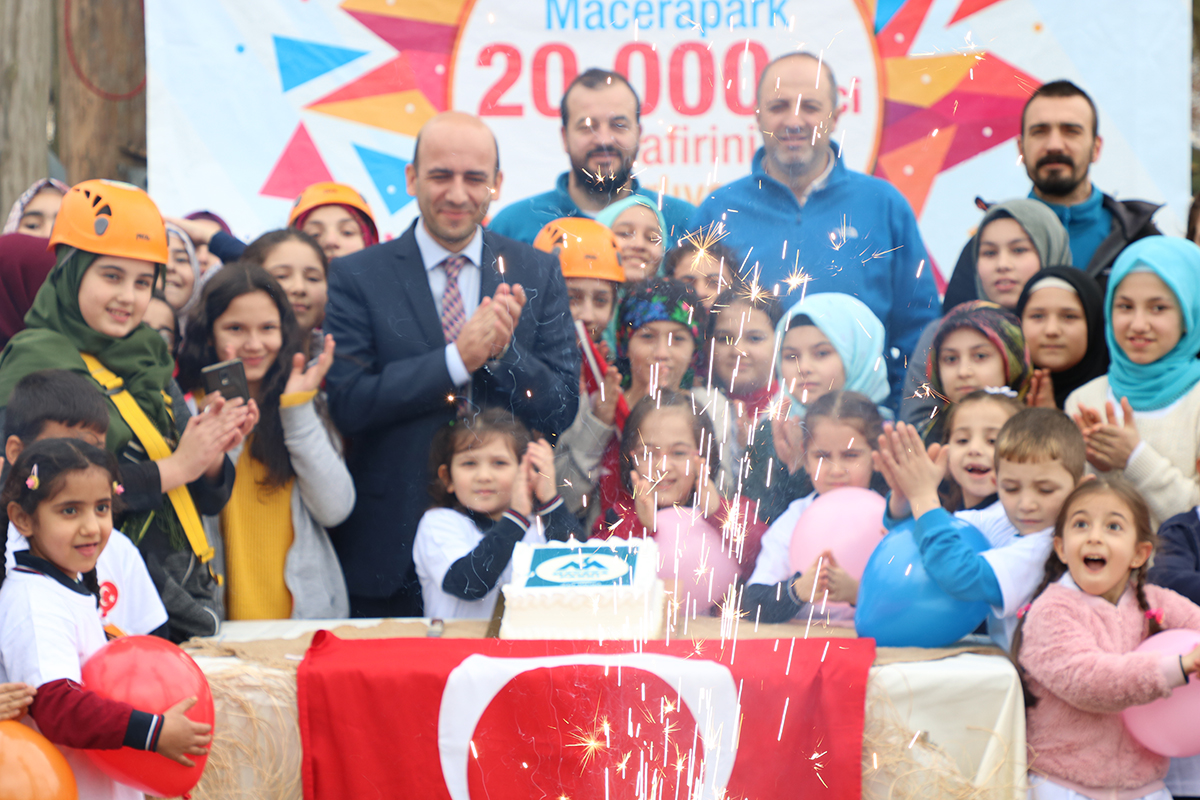 Macera Park 20 bininci misafirini ağırladı