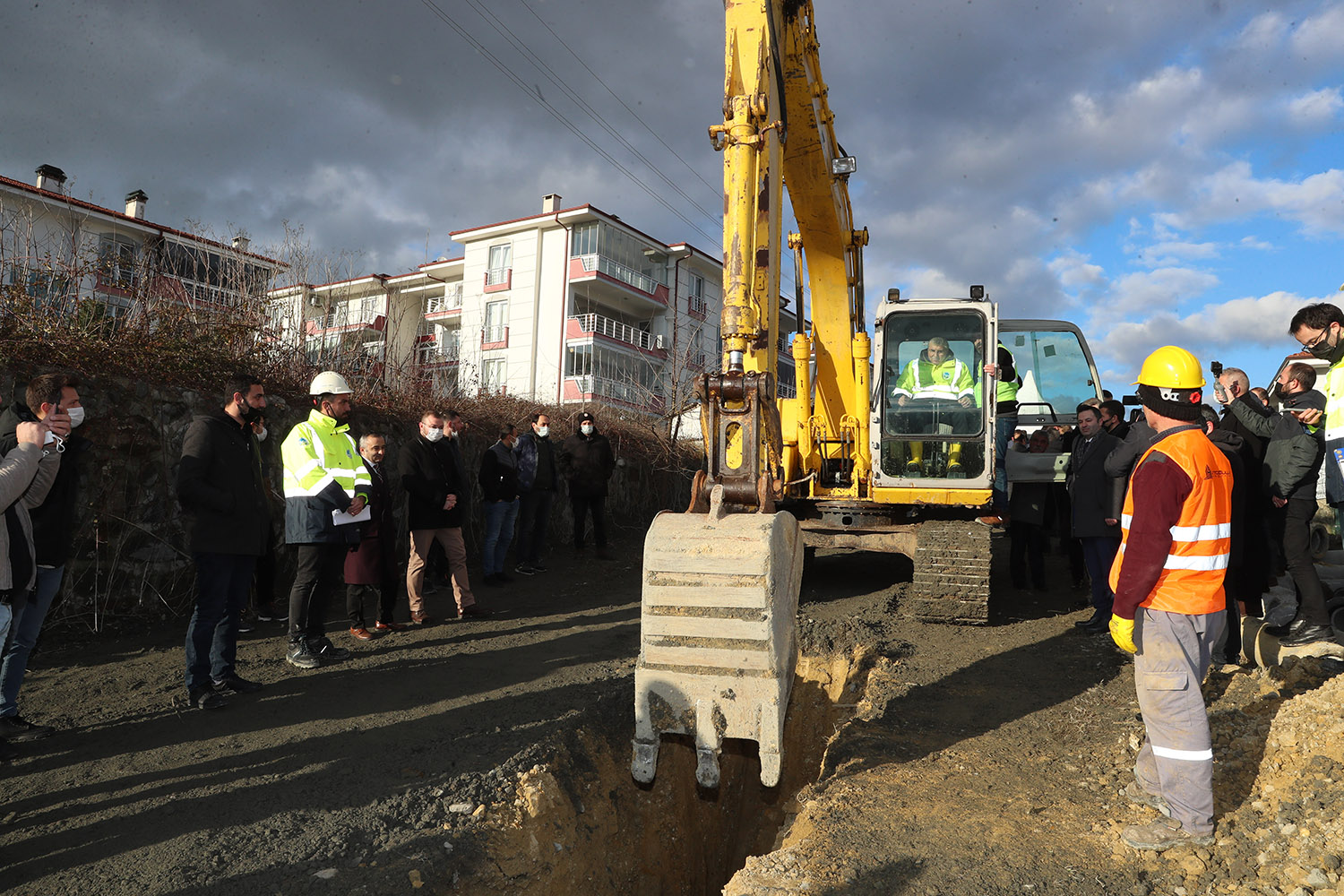 6 Milyon liralık yeni kanalizasyon hattı projesinin startı verildi