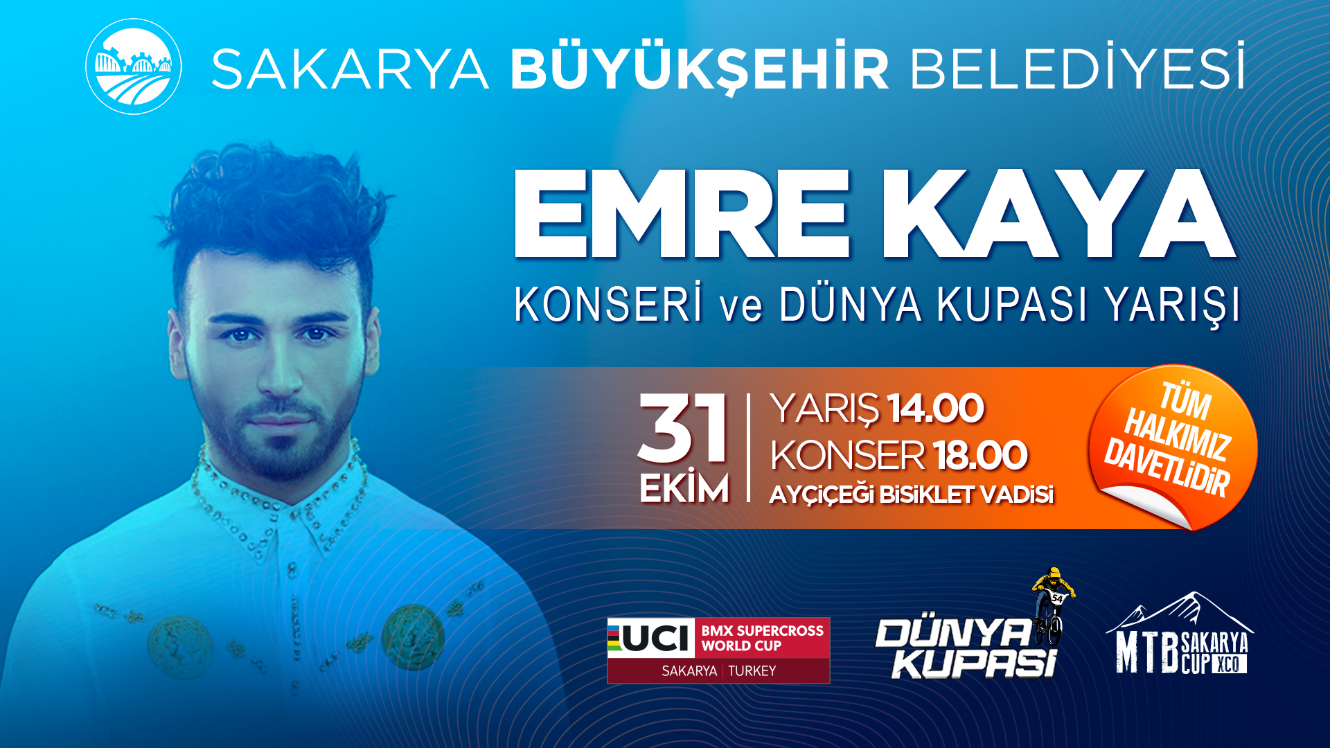 Hafta sonu vadi Emre Kaya ve İmera ile coşacak