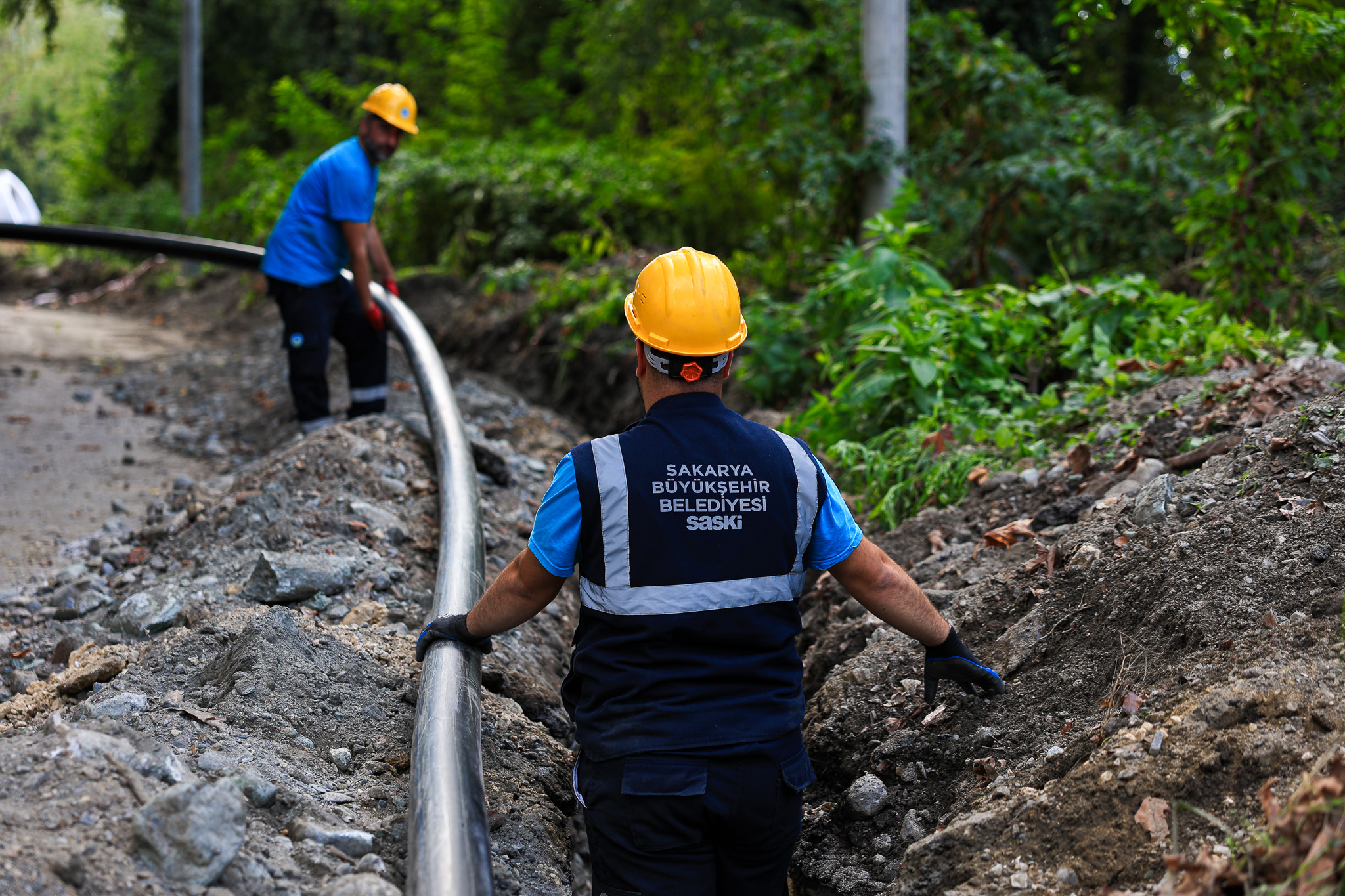 “Dev altyapı hamlesi ile su kayıplarının önüne geçiyoruz”