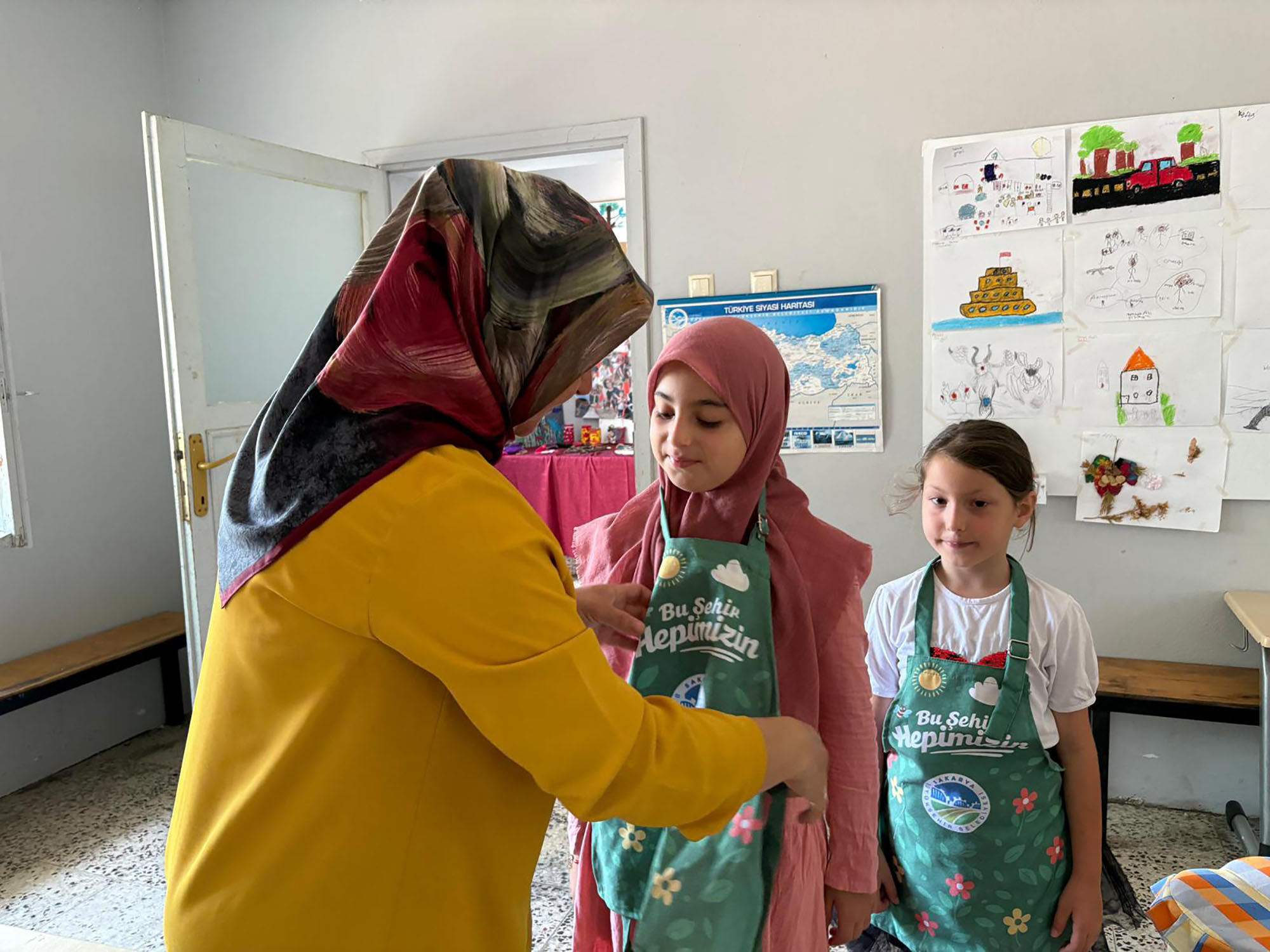 Minik bahçıvanlar geleceğe yeşil miras bırakıyor