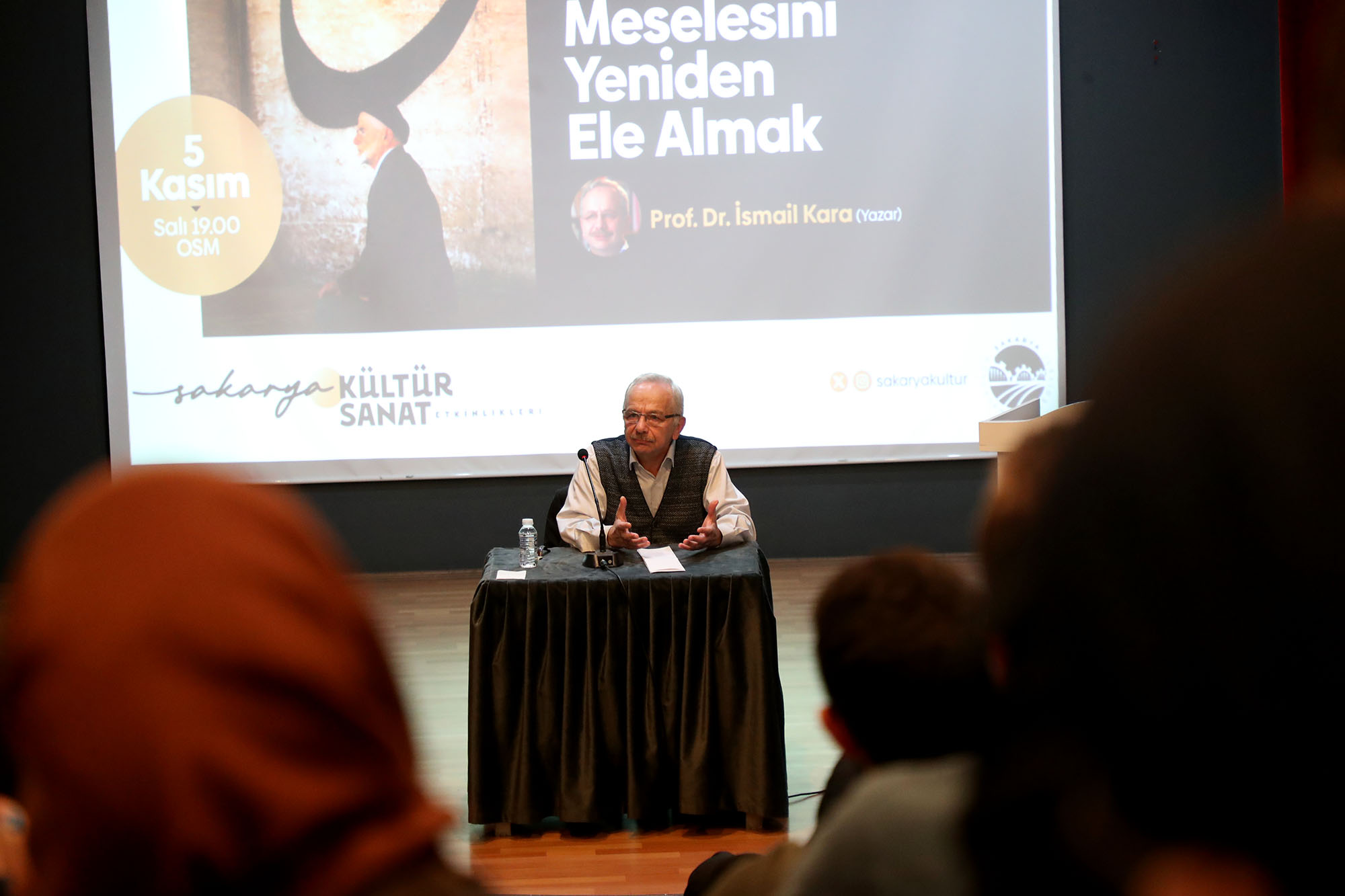 Etkinliklerin konuğu Prof. Dr. İsmail Kara oldu