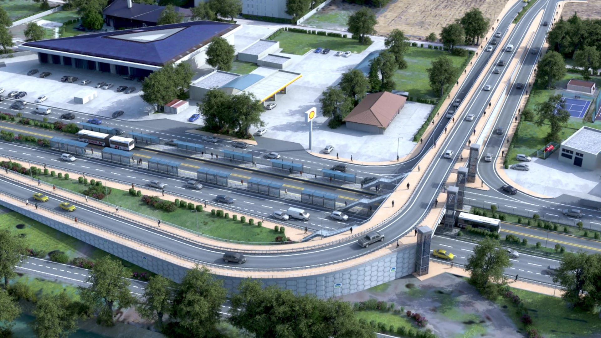 Yenikent trafiğini çarşıya direkt bağlayacak duble yol ve köprü geliyor