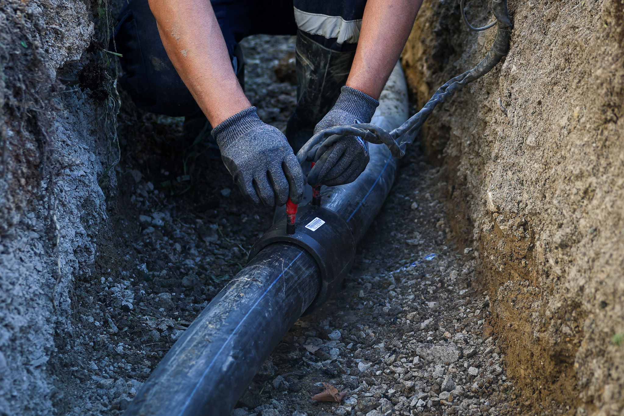 Ferizli Yeni Mahalle’nin 5 kilometrelik içme suyu hattı yenilendi
