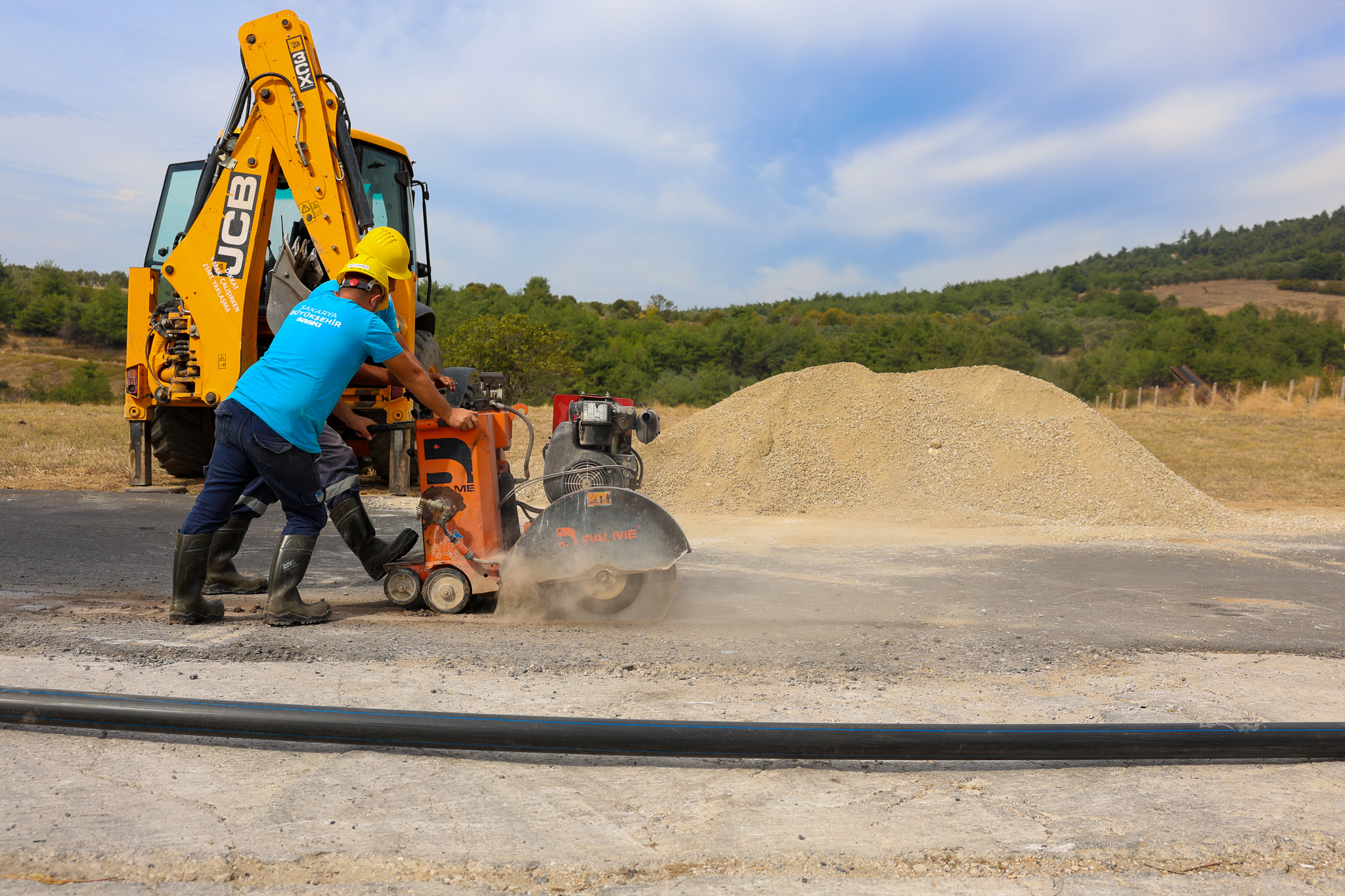 SASKİ, 550 kilometreye ulaşan hatlarla şehrin altyapısını güçlendiriyor