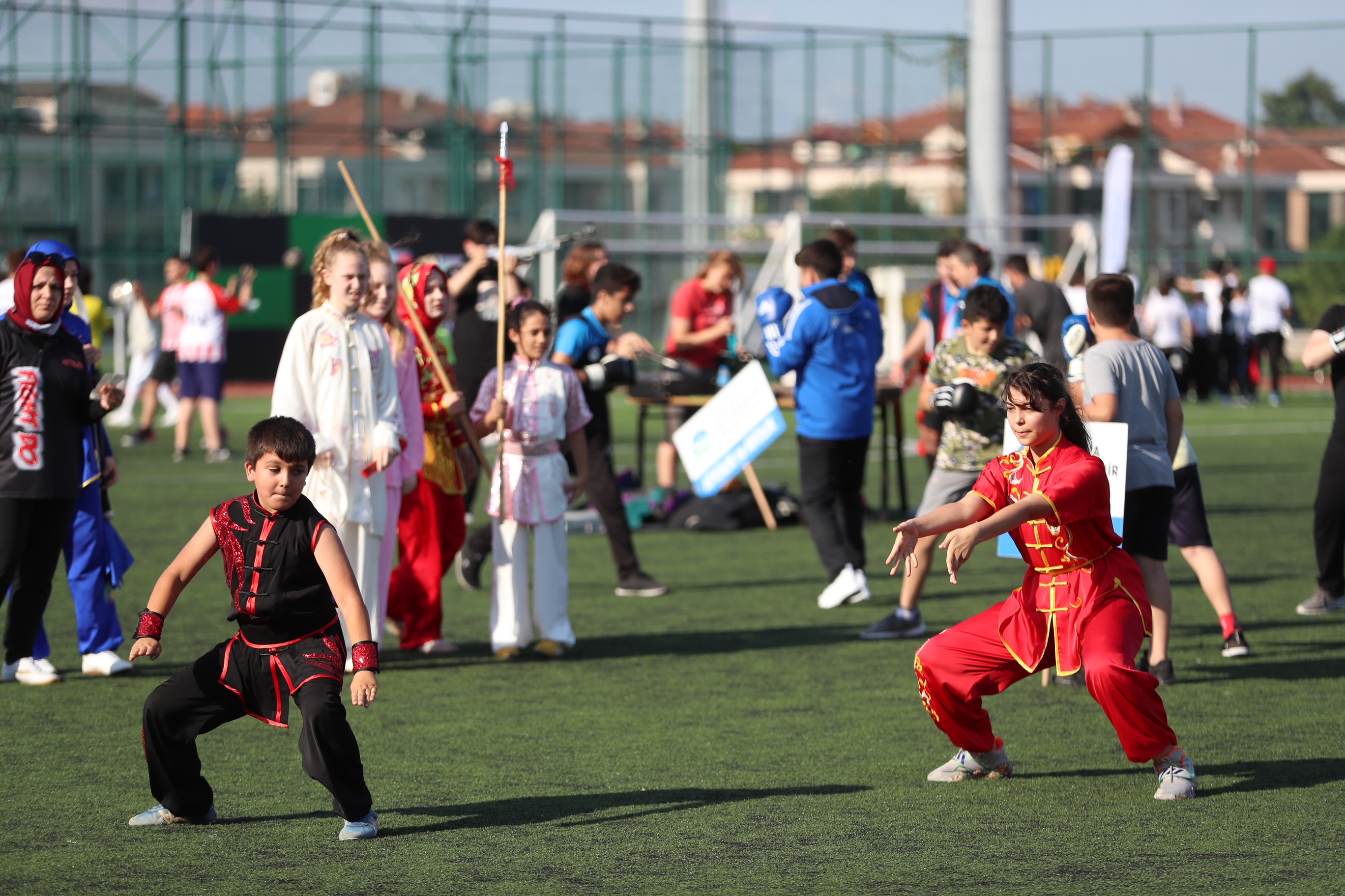 "Bu okulda Türk Bayrağı’nı dalgalandıracak sporcular yetişecek"