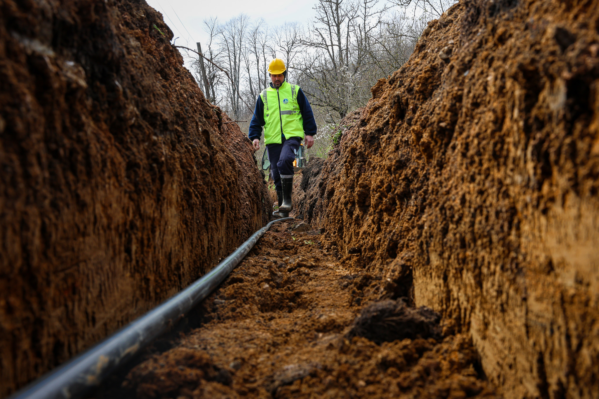 13 kilometrelik içme suyu hattı Hendek Karadere’ye 2060 yılına kadar sorunsuz hizmet edecek