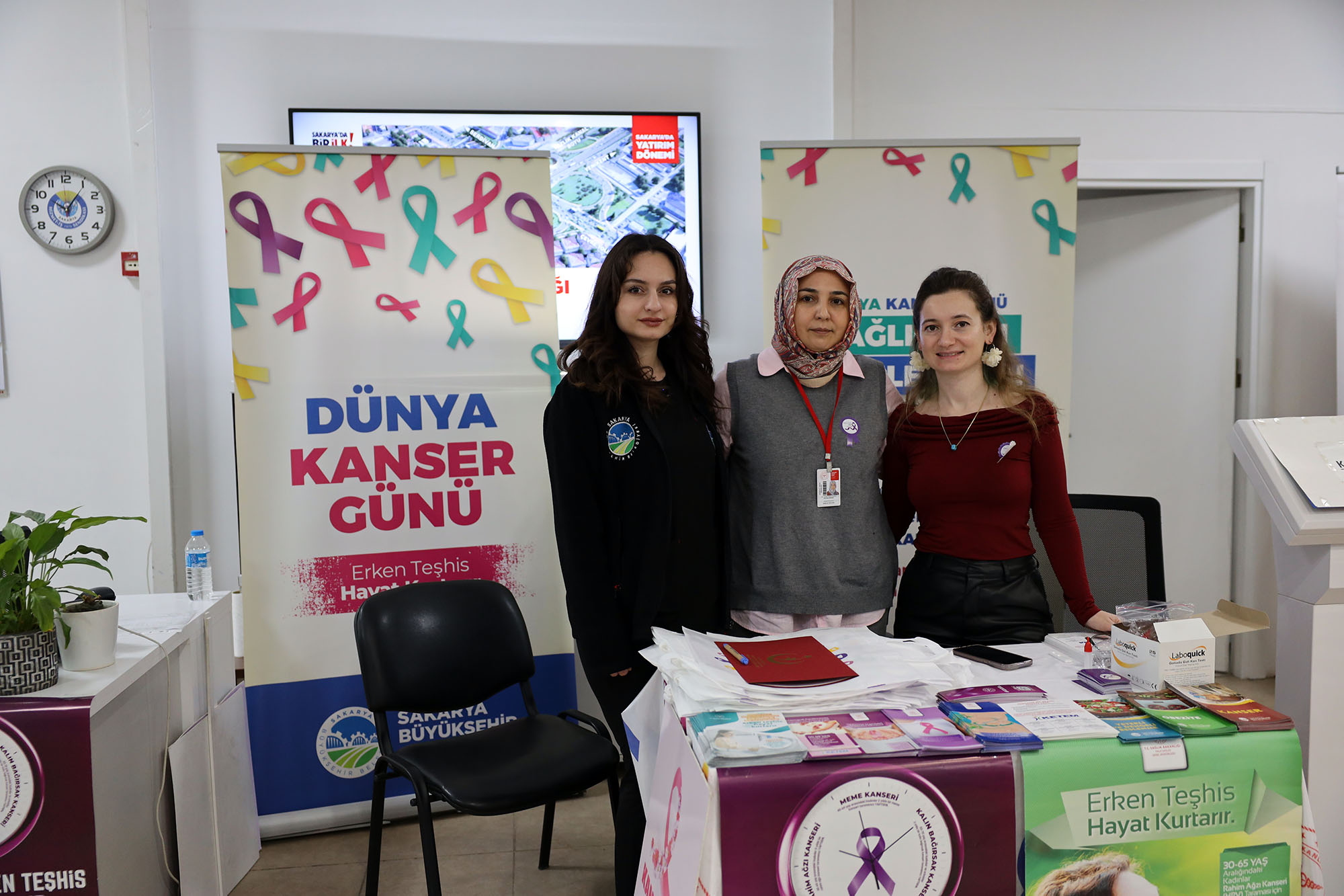 Büyükşehir’den Dünya Kanser Günü’nde bilgilendirme ve ücretsiz tarama