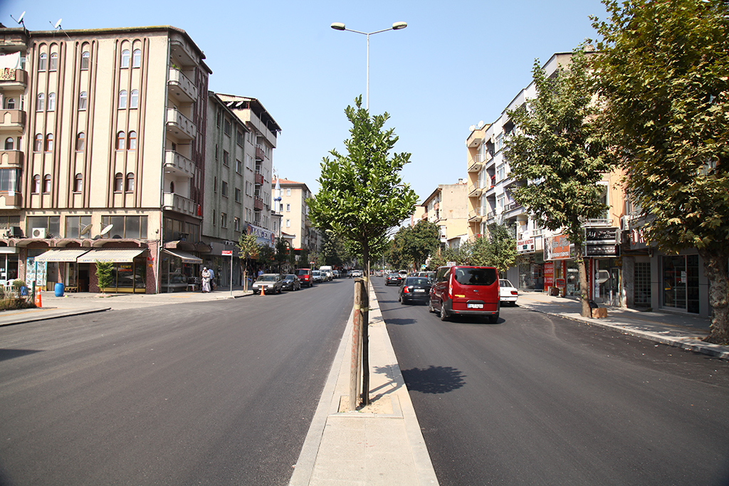 Sakarya Caddesi’nde dönüşüm tamamlandı