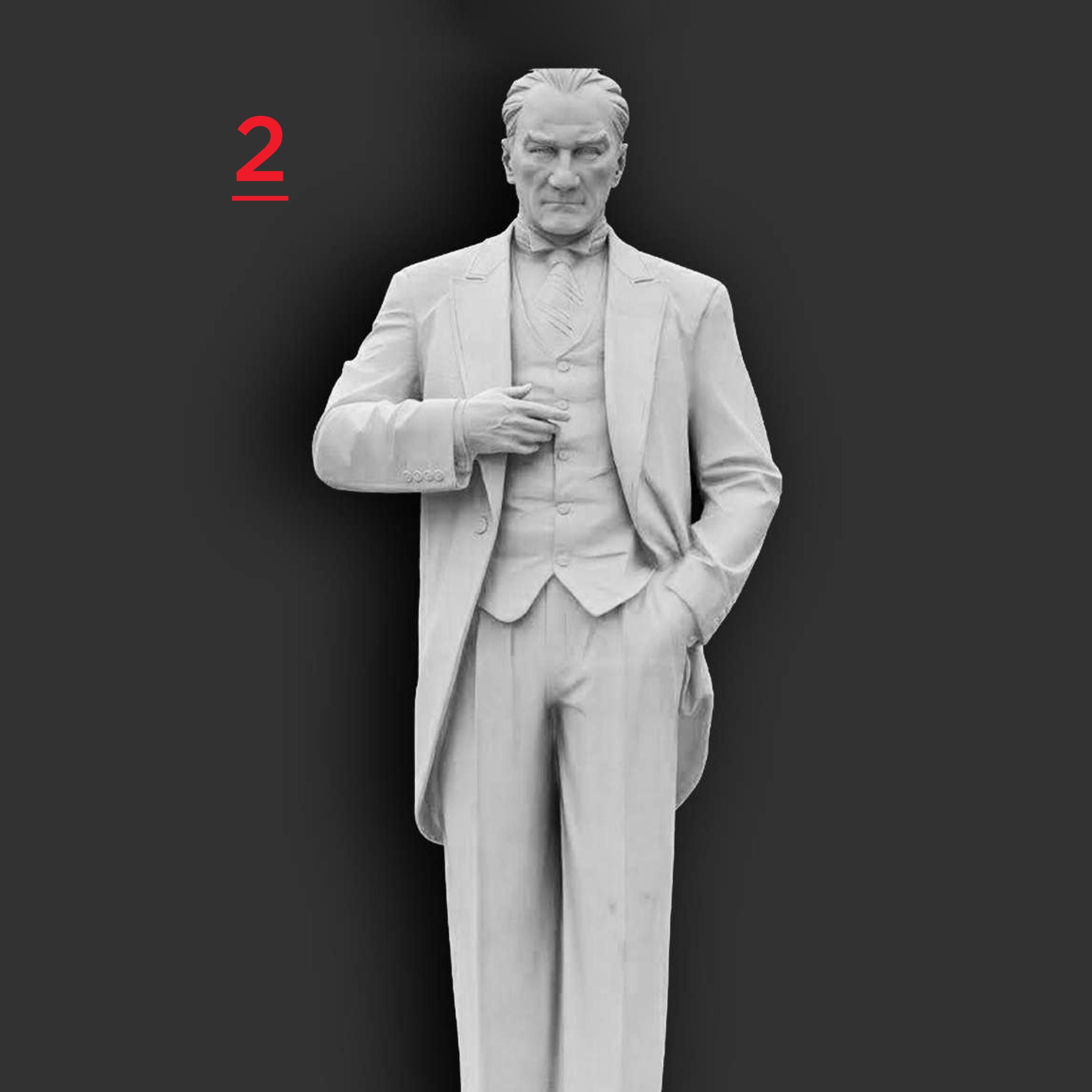 Yusuf Alemdar Atatürk anıtı projesi için 3 seçenekli anketi paylaştı: Son kararı Sakaryalı verecek