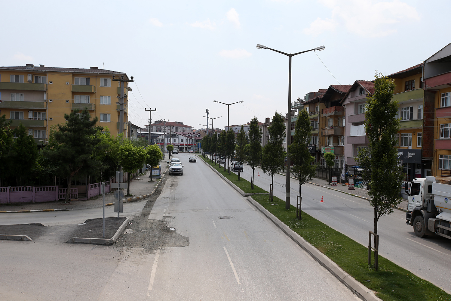 Sakarbaba Caddesi yenileniyor