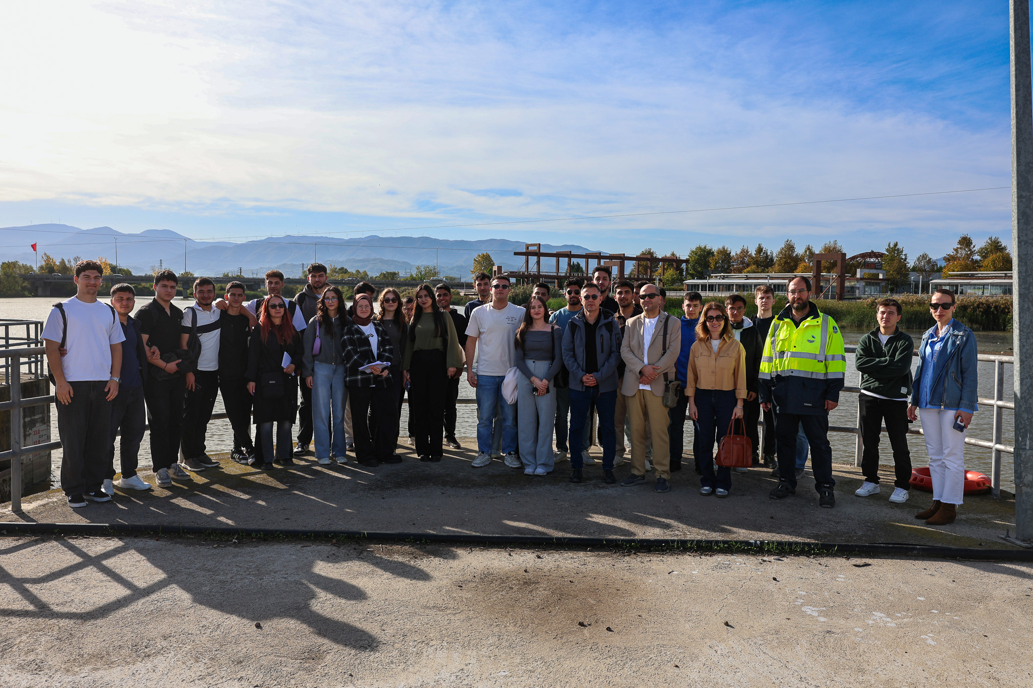 Geleceğin enerji uzmanları SASKİ’nin elektrik üretim tesislerini inceledi