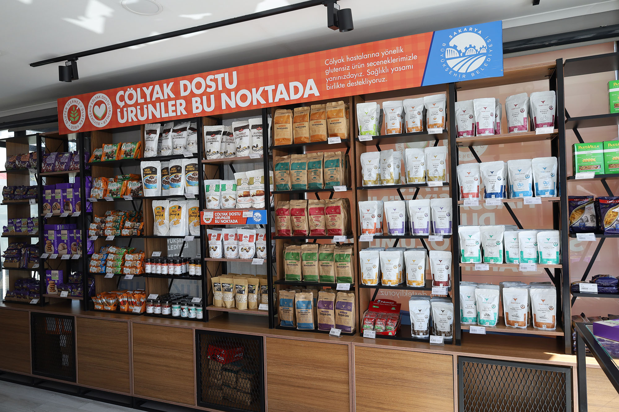 Çölyak hastaları tek noktadan istedikleri ürünlere ulaşabiliyor