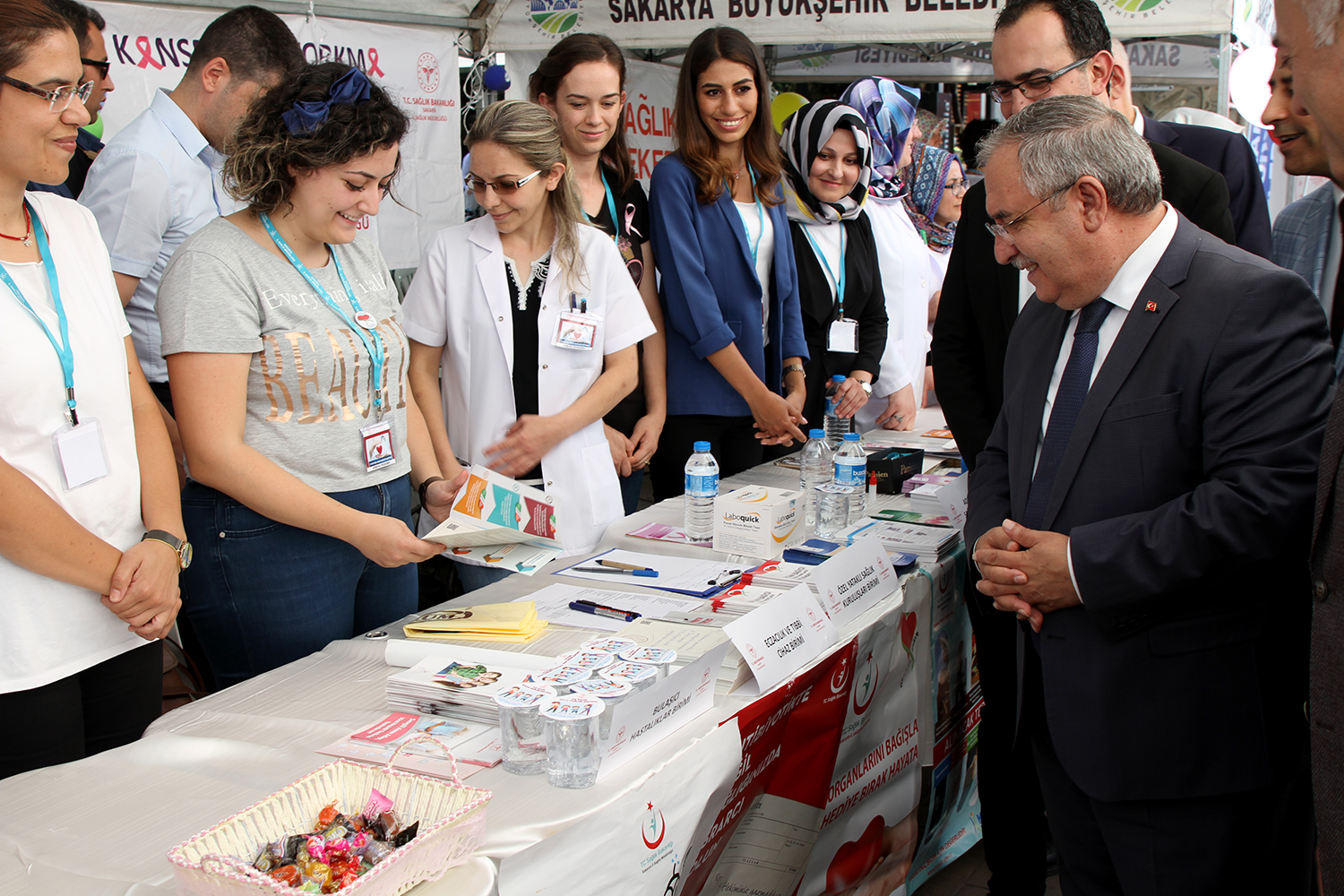 “Sağlık alanında yapılan çalışmaların yanındayız”