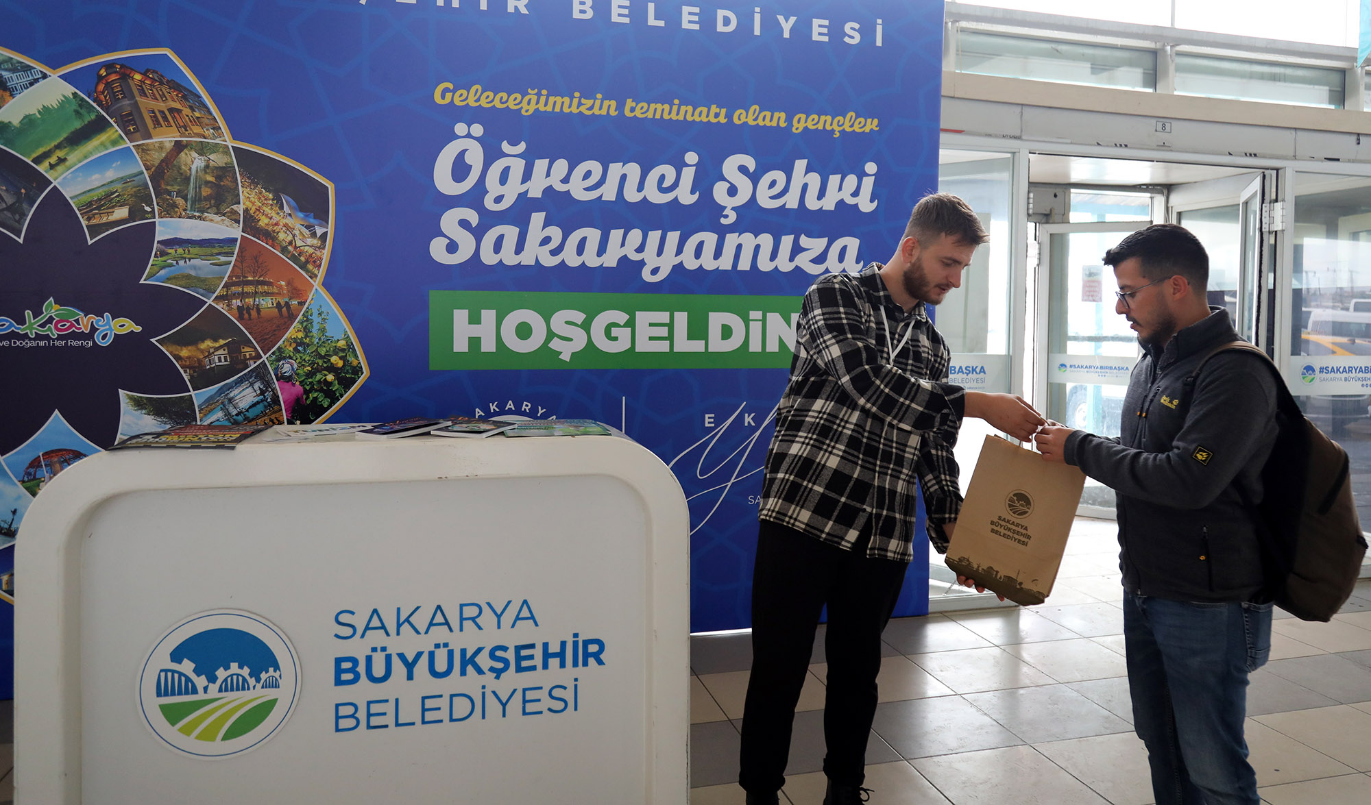 Eğitim için Sakarya’yı tercih eden öğrencilere sıcak karşılama