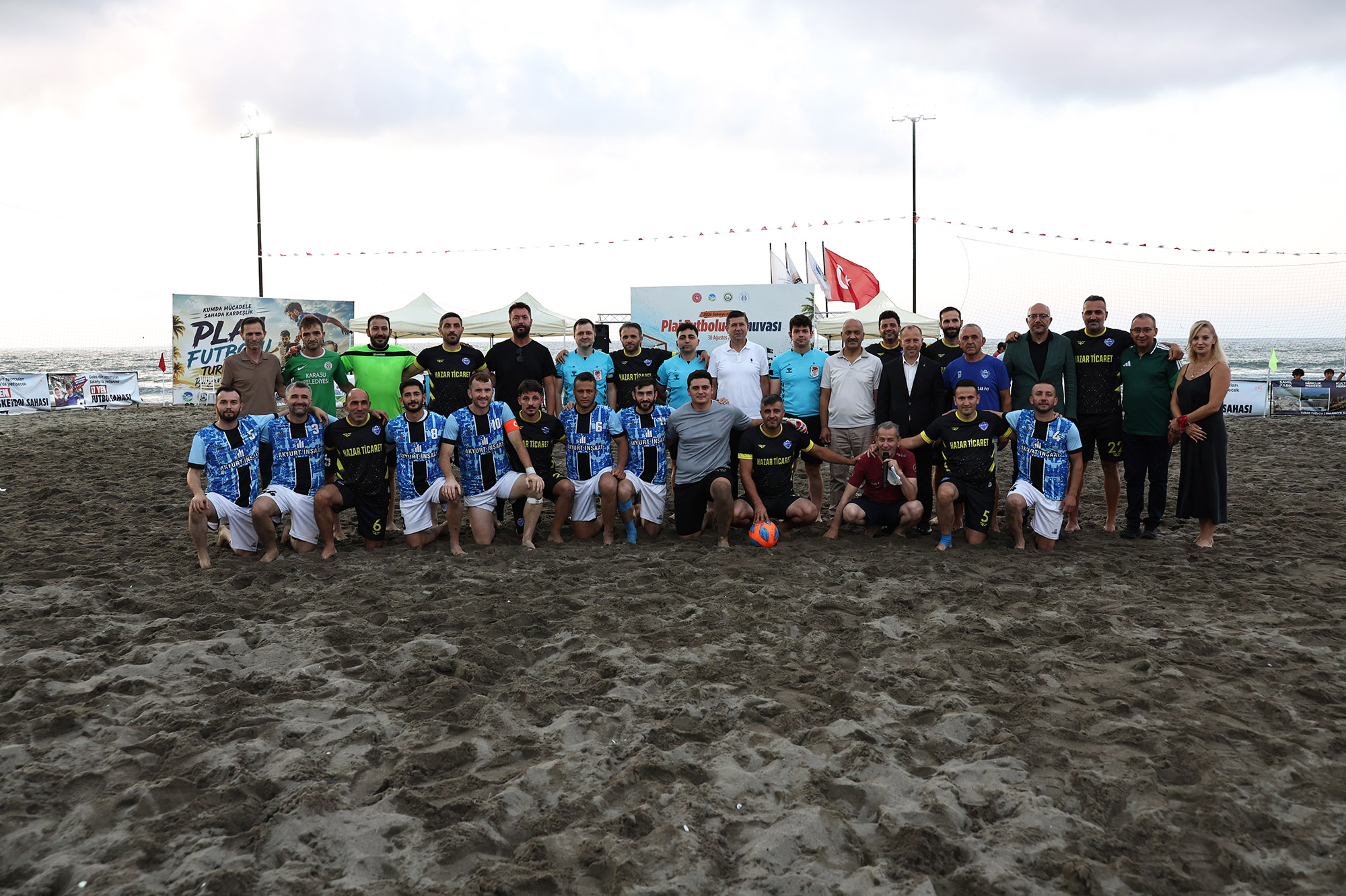 Kocaali Sahili’nde futbol şöleni kupayla noktalandı