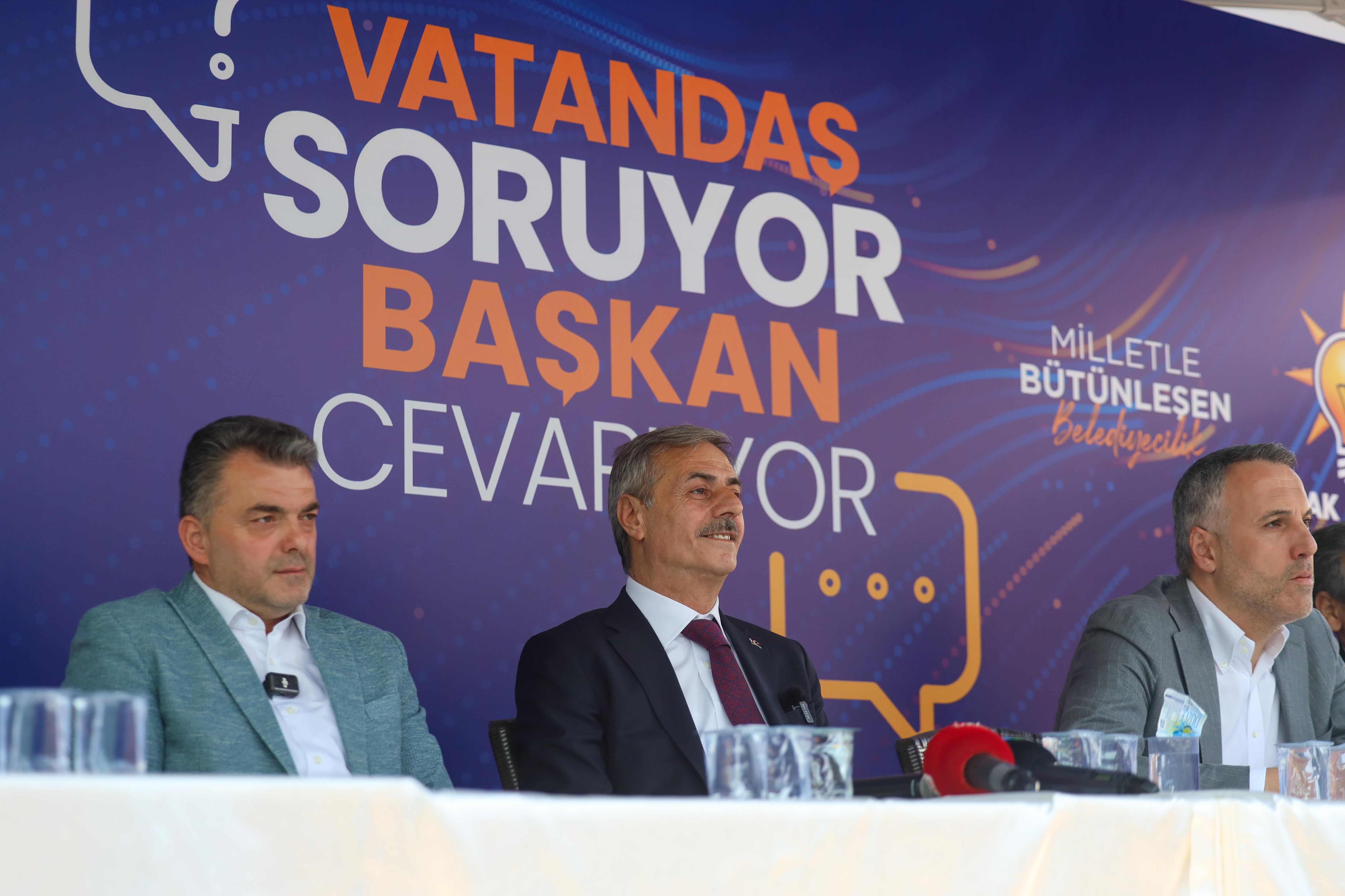 “Karasu’ya hizmetlerimizle güç katmaya devam edeceğiz”