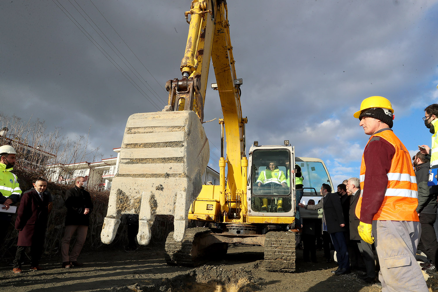 6 Milyon liralık yeni kanalizasyon hattı projesinin startı verildi