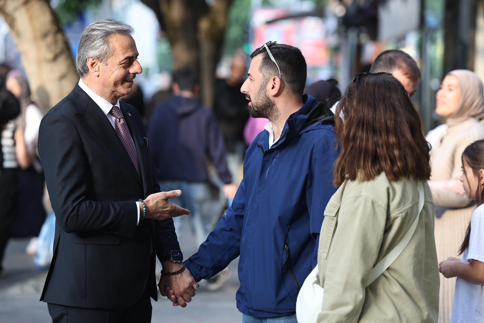 “Her zaman sahada, vatandaşlarımızın yanındayız”