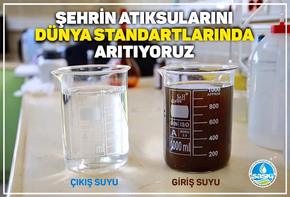 Şehrin atık su arıtma kapasitesi artıyor