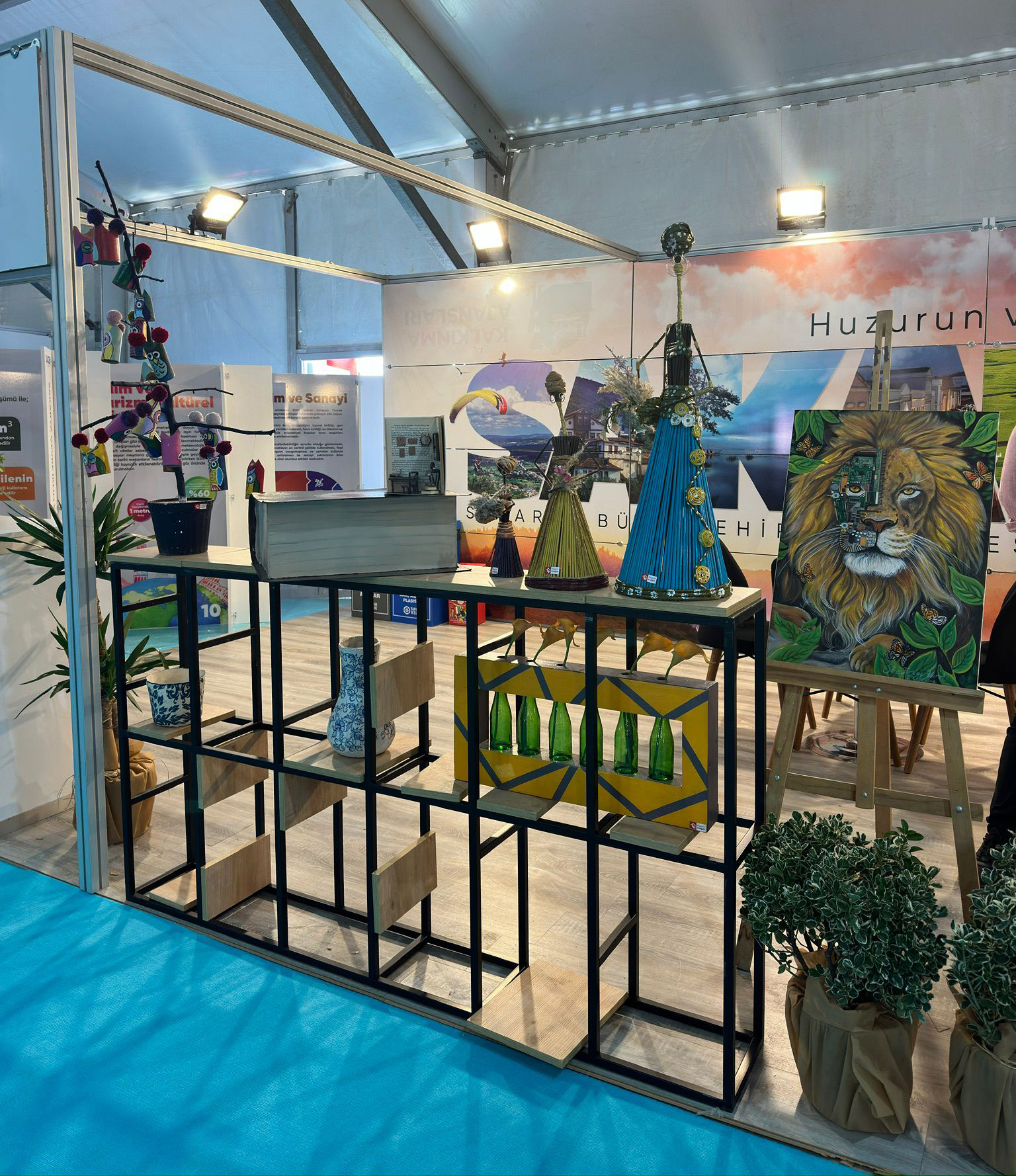 Büyükşehir’in sıfır atık ve iklim değişikliğiyle mücadele çalışmaları ÇEVREFEST’te ilgi odağı oldu