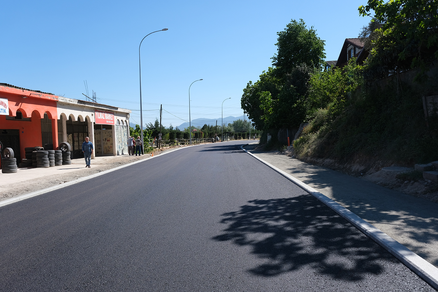 32 Evler Mahallesi’nde son etap için asfalt öncesi hazırlık başladı